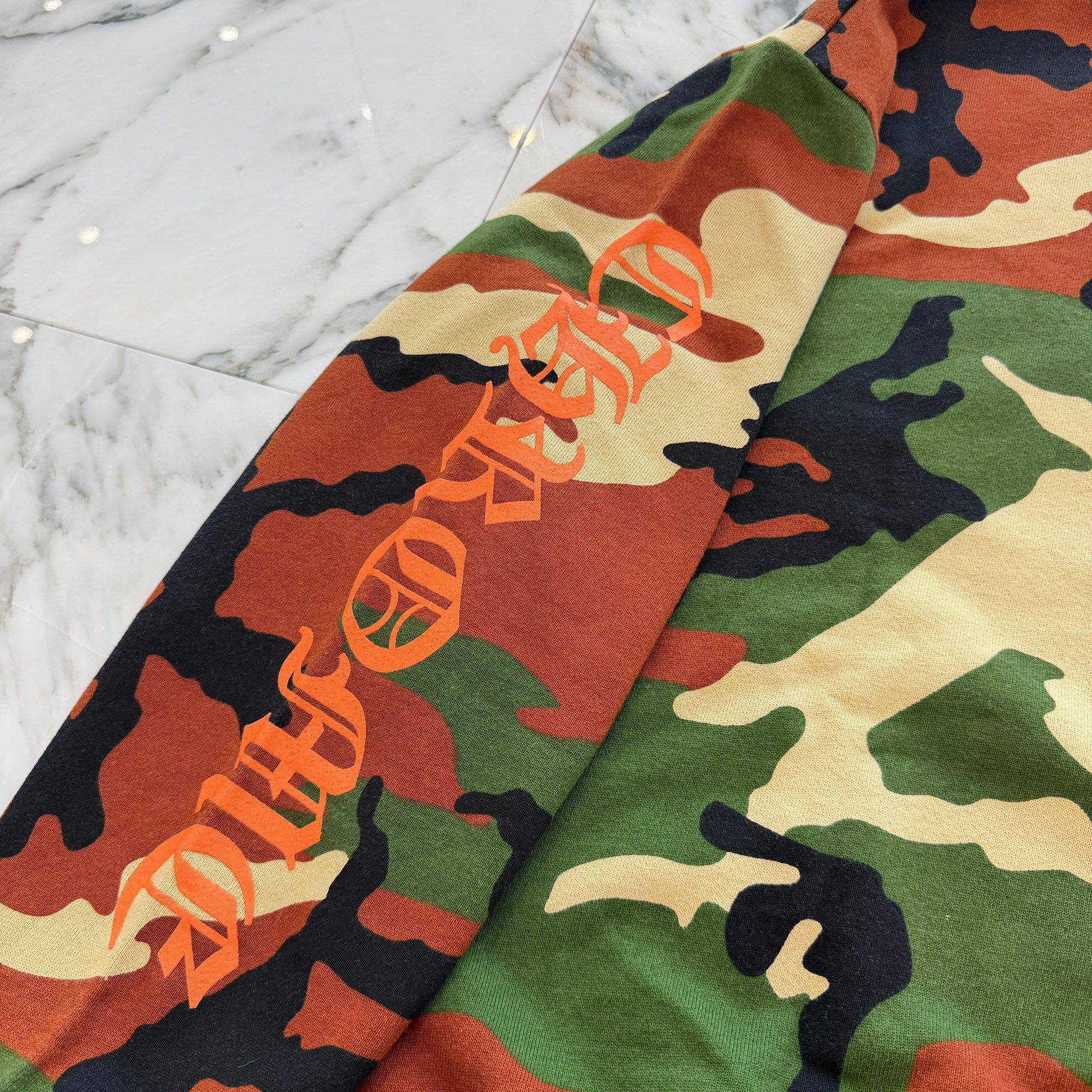 CHROME HEARTS × MATTY BOY 2022SS PPO CAUTION SWTSHRT Size XL クロムハーツ × マッティボーイ コーションスウェットシャツ サイズXL