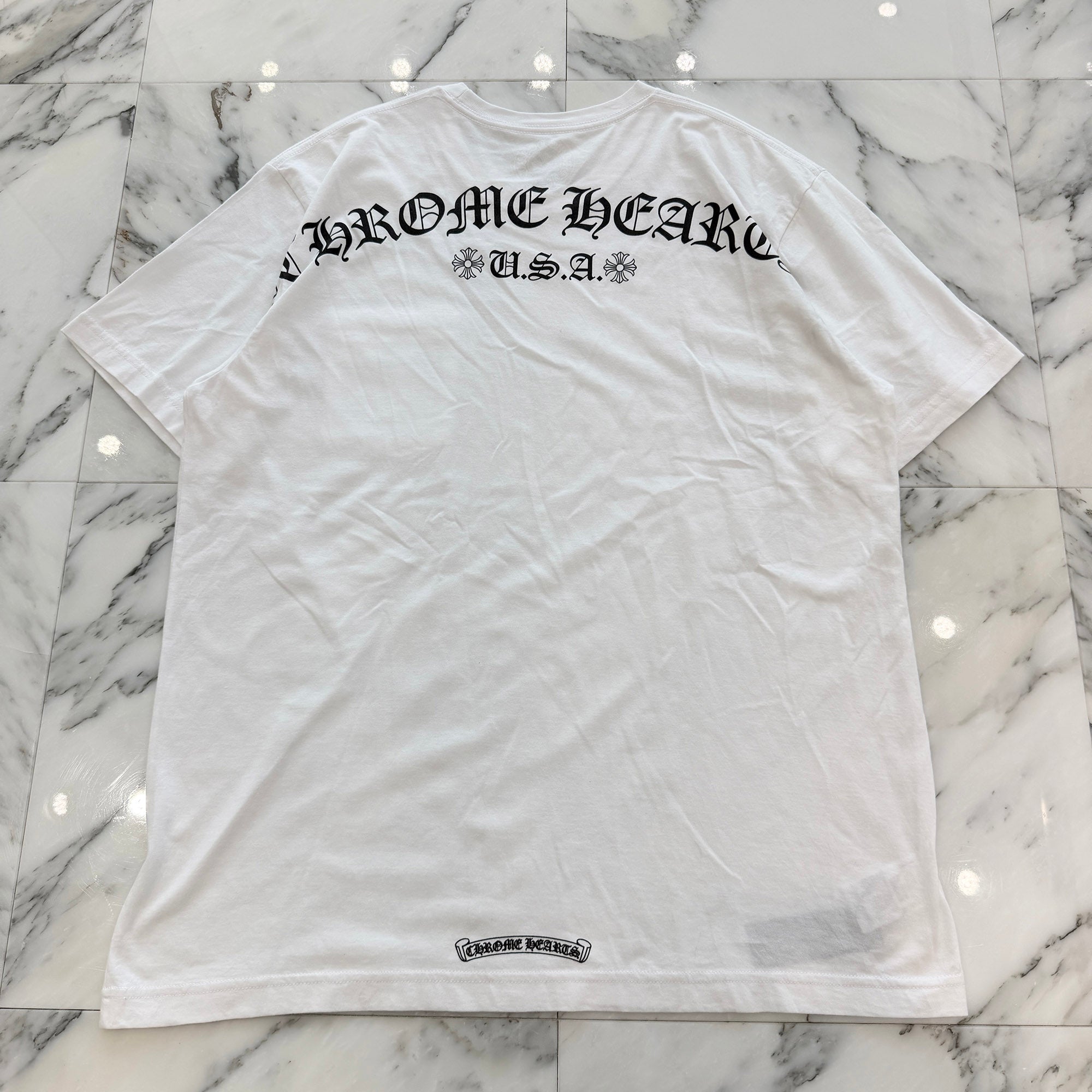 CHROME HEARTS Back Arch USA Logo Tee Size XL クロムハーツ バックアーチ USA ロゴ Tシャツ サイズXL