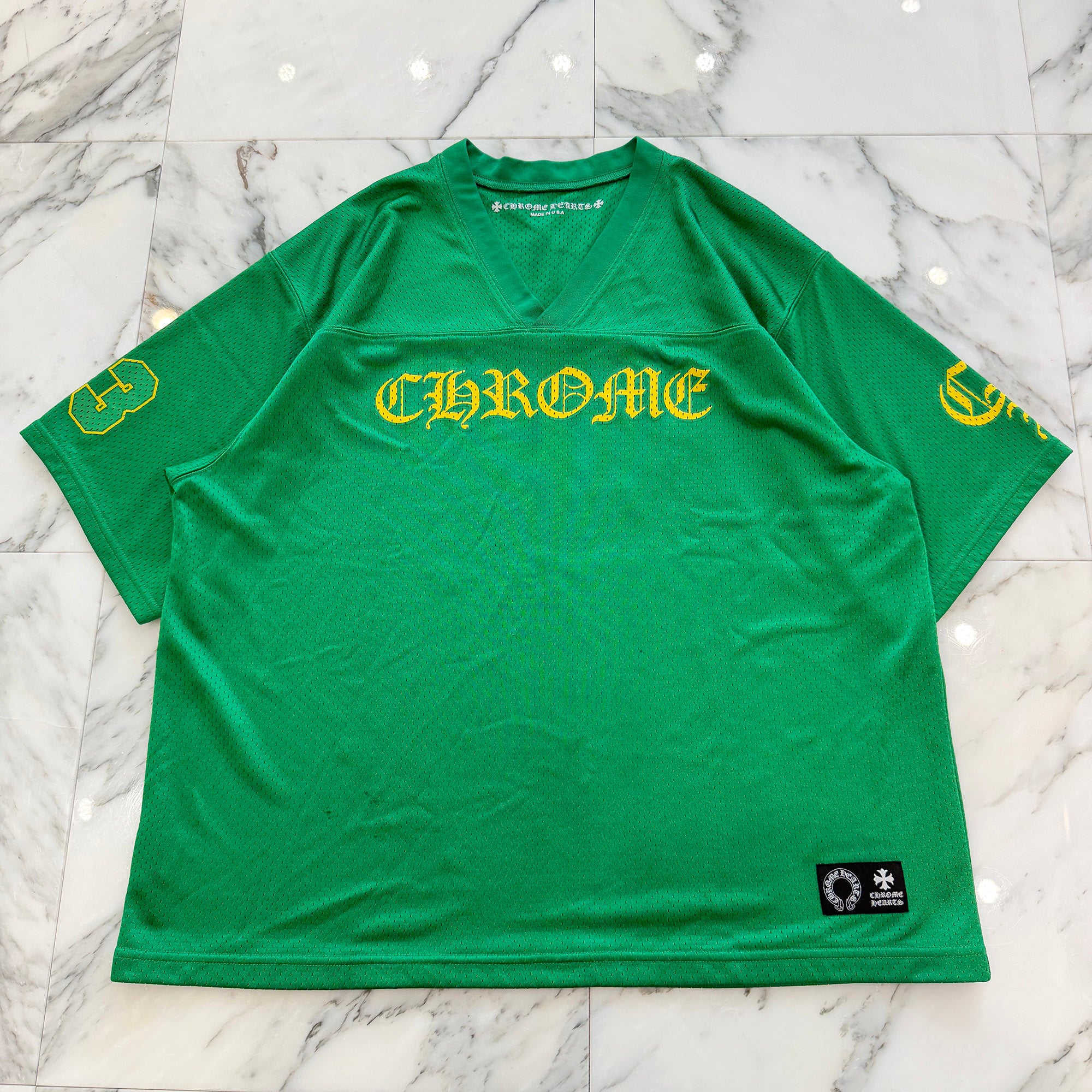 CHROME HEARTS Mesh Warm Up Jersey Size L クロムハーツ メッシュウォームアップジャージー サイズL