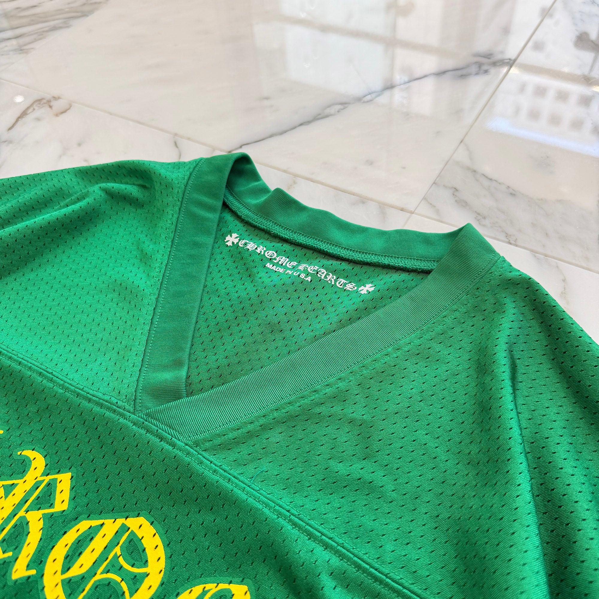 CHROME HEARTS Mesh Warm Up Jersey Size L クロムハーツ メッシュウォームアップジャージー サイズL