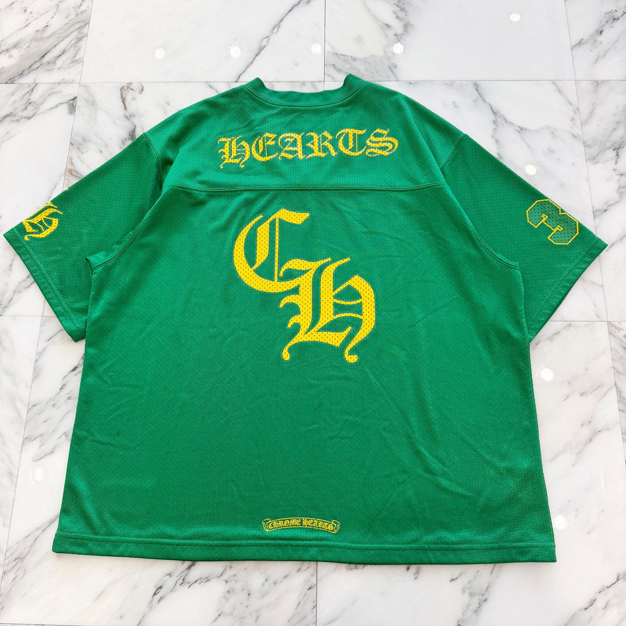 CHROME HEARTS Mesh Warm Up Jersey Size L クロムハーツ メッシュウォームアップジャージー サイズL