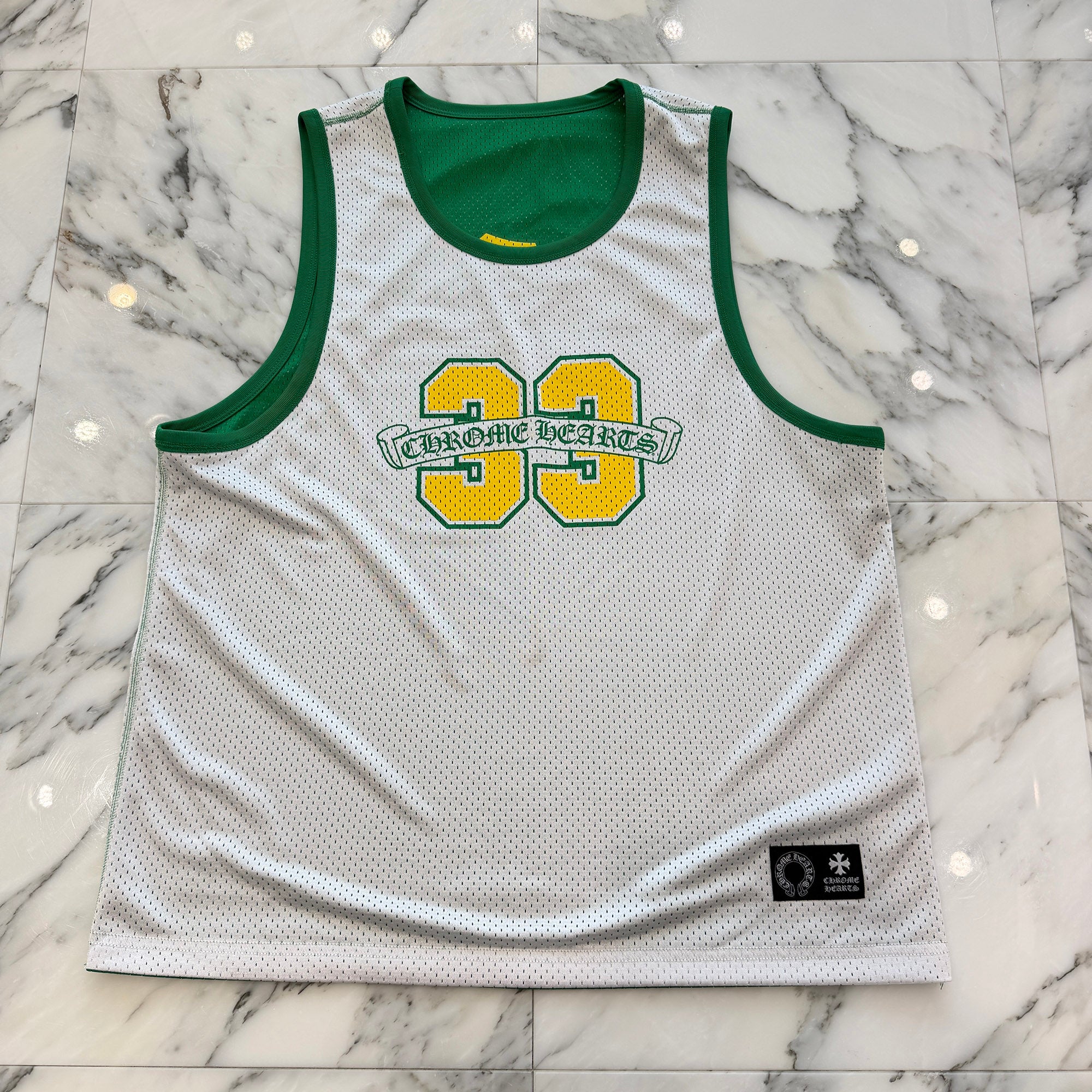 CHROME HEARTS Mesh Warm Up Jersey Size M クロムハーツ メッシュウォームアップジャージー サイズM