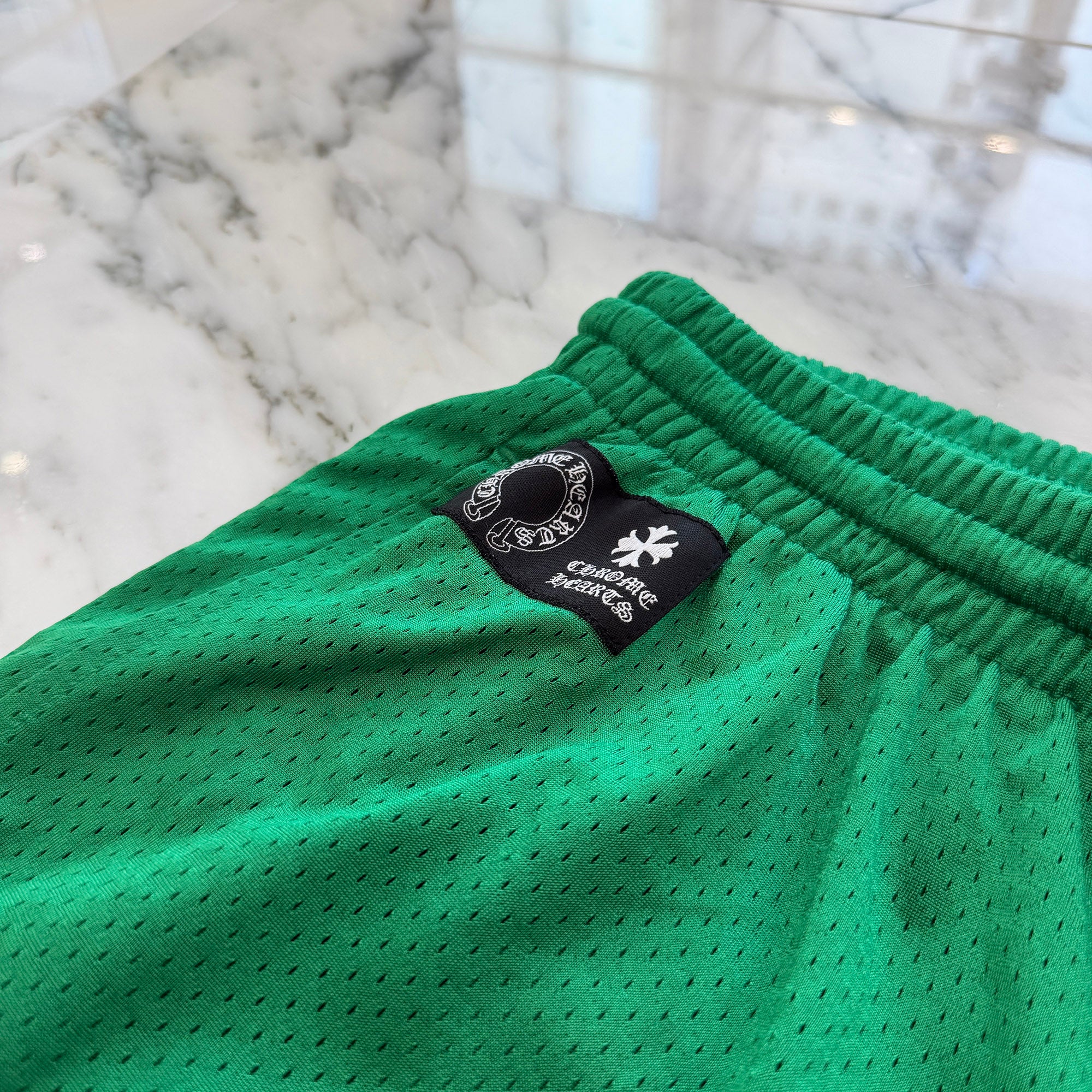 CHROME HEARTS Mesh Varsity Shorts Size M クロムハーツ メッシュ ヴァーシティー ショーツ サイズM