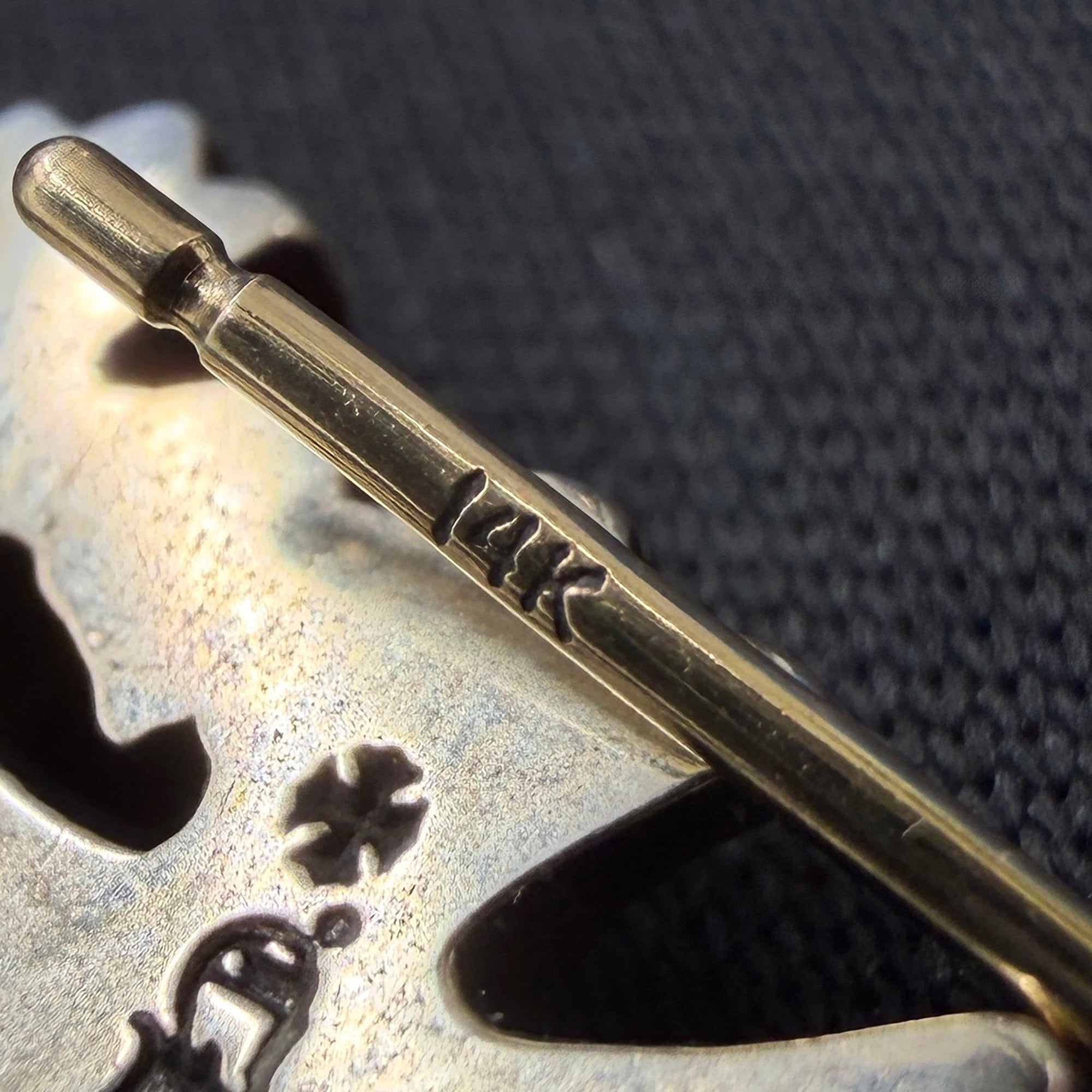 CHROME HEARTS 3 Cemetery Cross Earring クロムハーツ 3セメタリークロス イヤリング ピアス