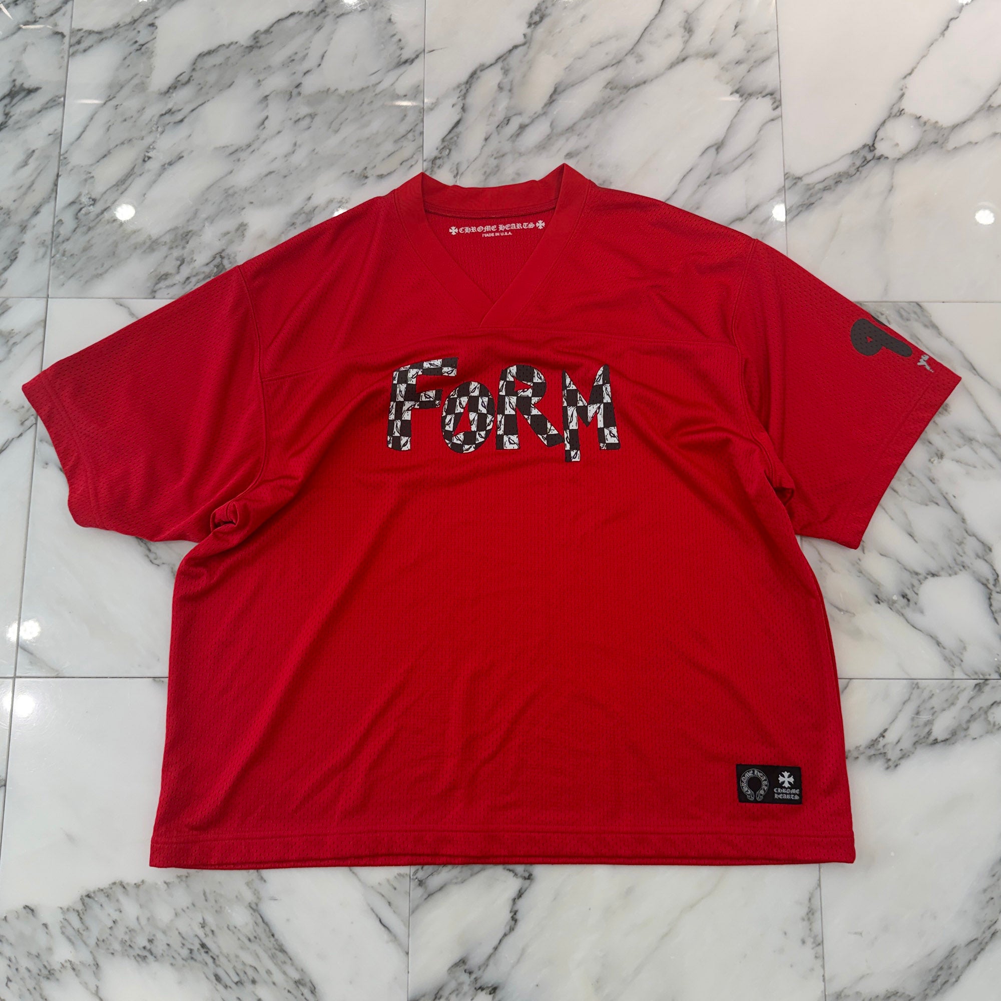 CHROME HEARTS Matty "TEAM" Mesh Warm Up Jersey Size XL クロムハーツ マッティ "チーム" メッシュウォームアップジャージー サイズXL