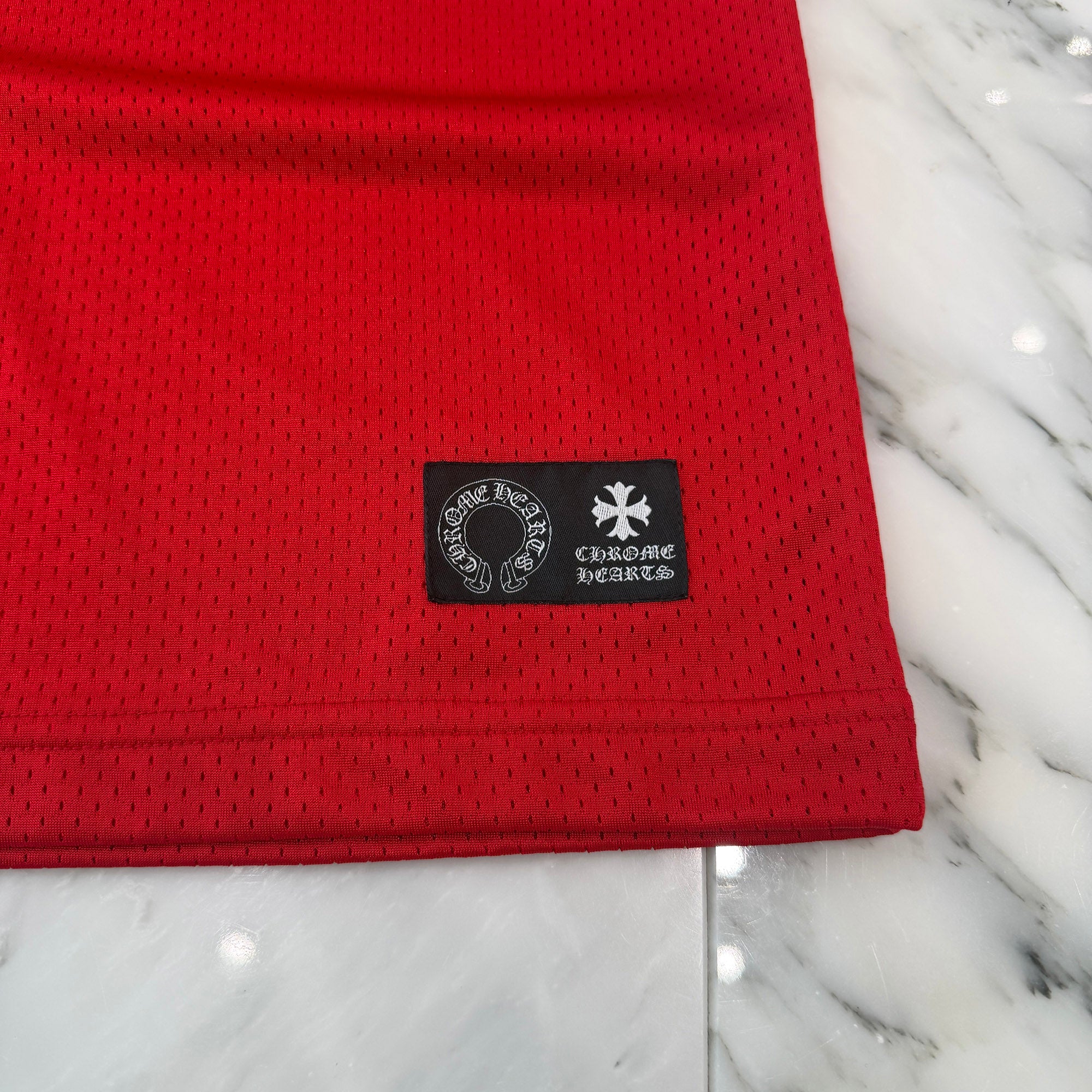 CHROME HEARTS Matty "TEAM" Mesh Warm Up Jersey Size XL クロムハーツ マッティ "チーム" メッシュウォームアップジャージー サイズXL
