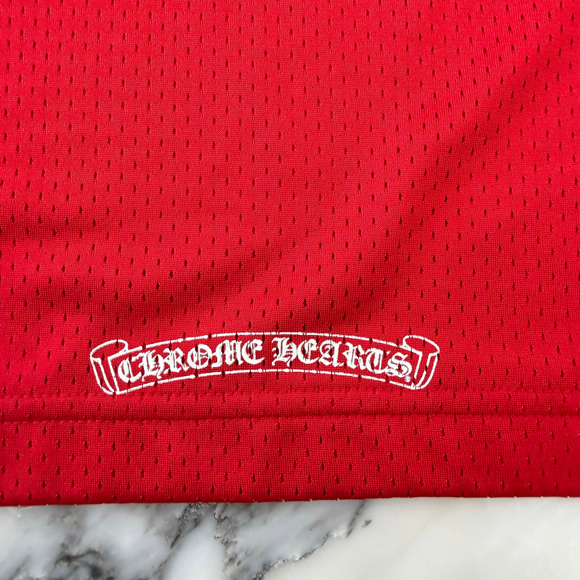 CHROME HEARTS Matty "TEAM" Mesh Warm Up Jersey Size XL クロムハーツ マッティ "チーム" メッシュウォームアップジャージー サイズXL
