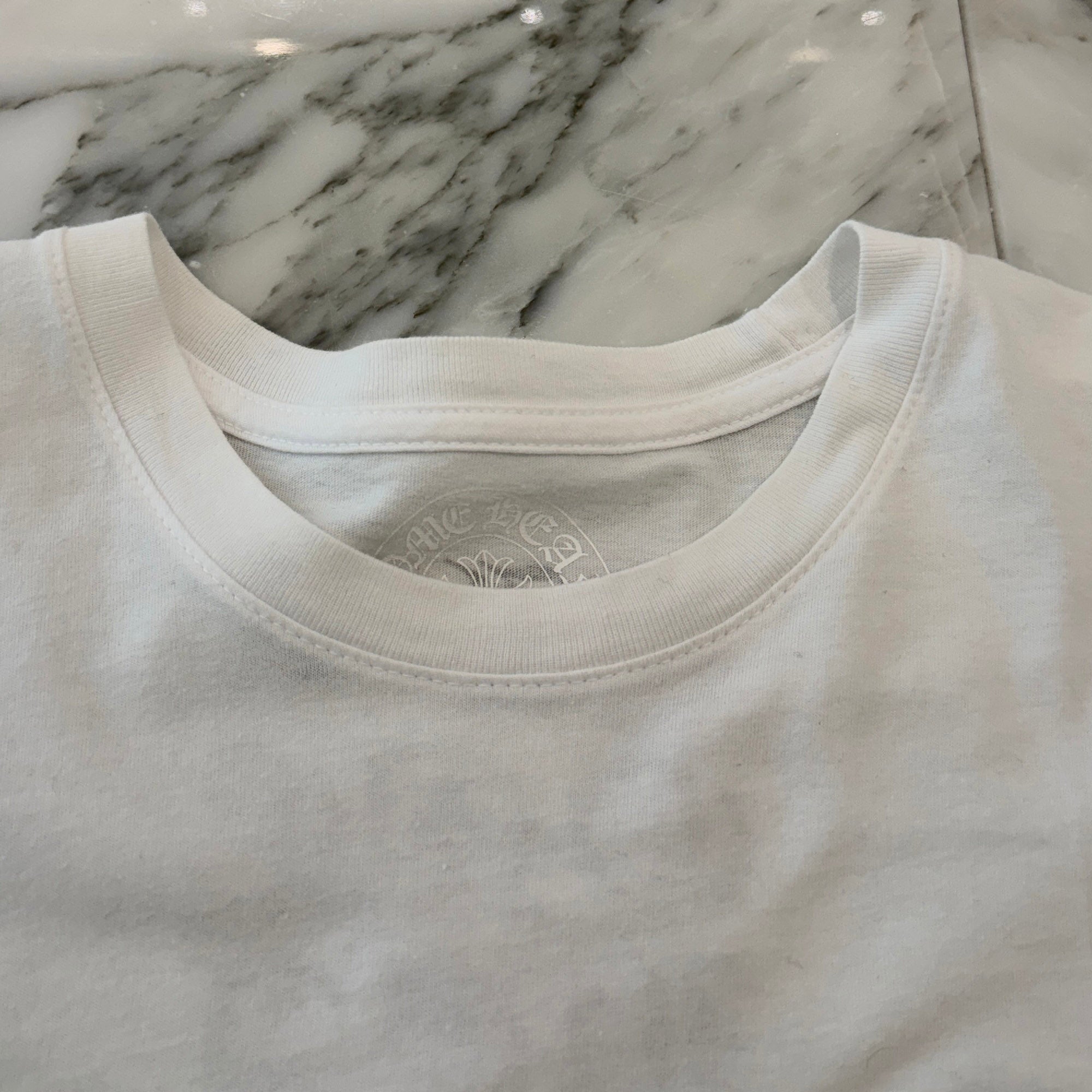 CHROME HEARTS Vertical Logo Tee Size M クロムハーツ ヴァーティカルロゴ Tシャツ サイズM