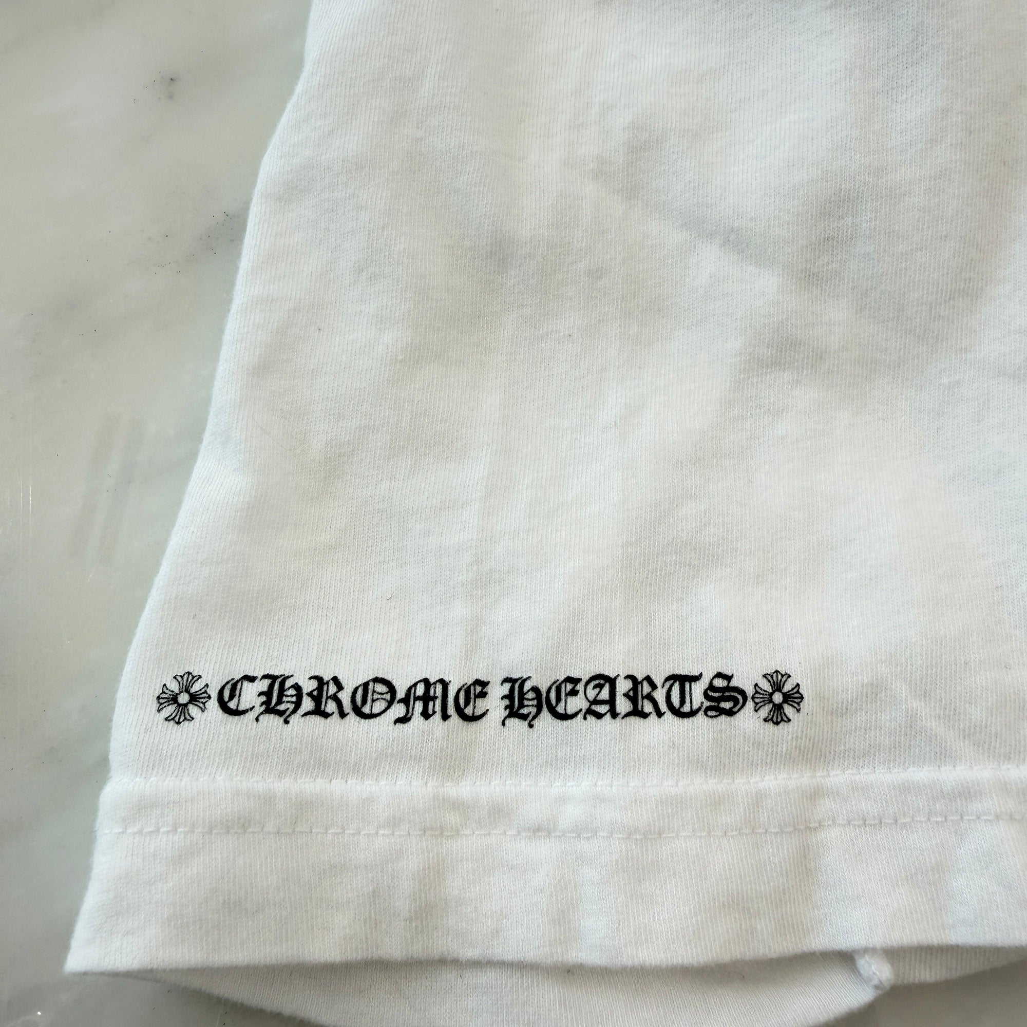 CHROME HEARTS Vertical Logo Tee Size M クロムハーツ ヴァーティカルロゴ Tシャツ サイズM