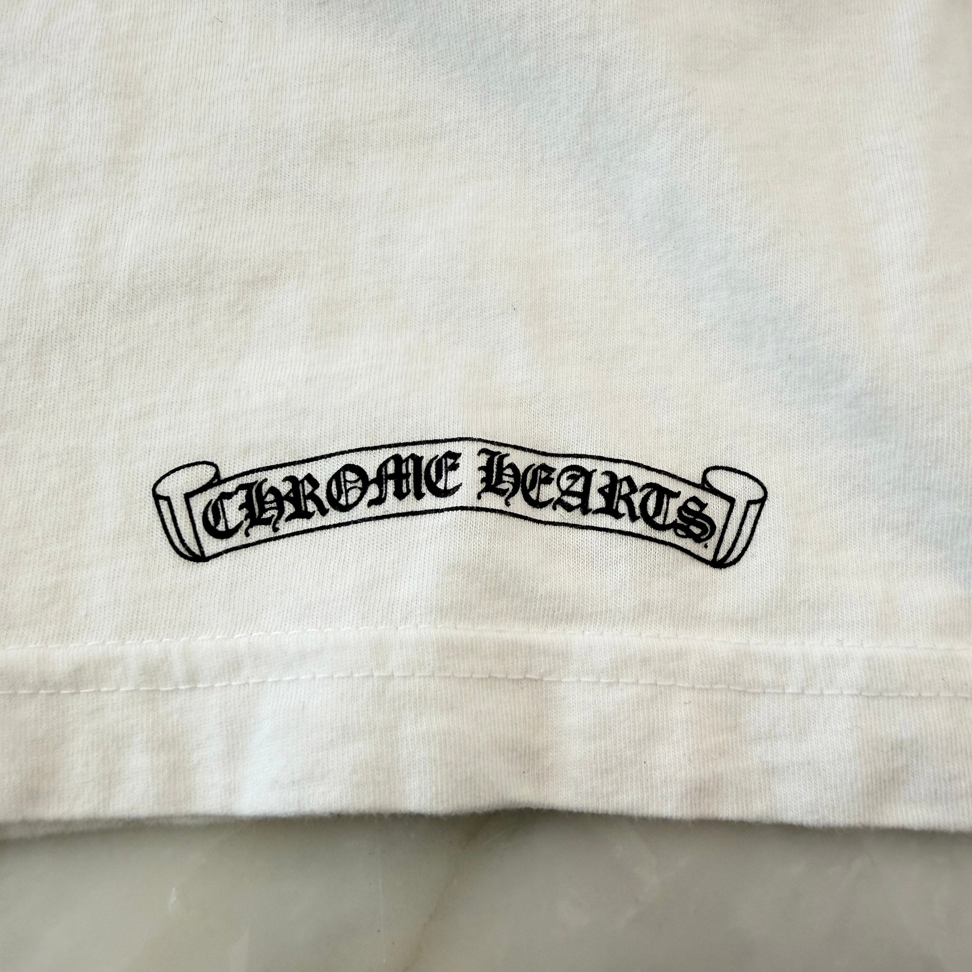 CHROME HEARTS Vertical Logo Tee Size M クロムハーツ ヴァーティカルロゴ Tシャツ サイズM