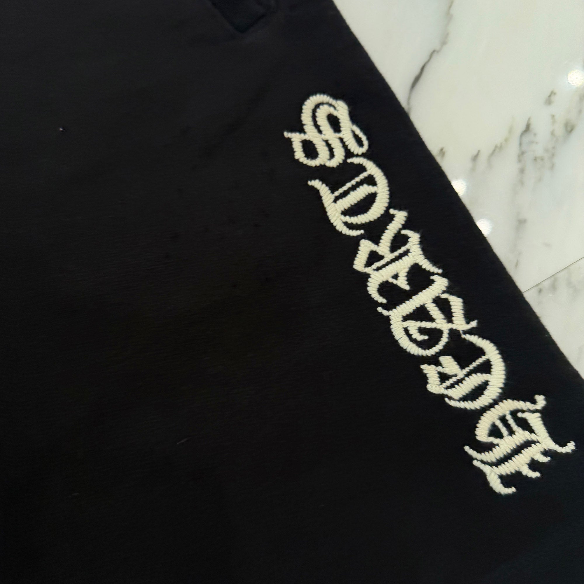 CHROME HEARTS Y NOT SLO RIDE Logo Sweat Half Pants Size M クロムハ―ツ ワイノット スローライド ロゴ スウェットハーフパンツ サイズM