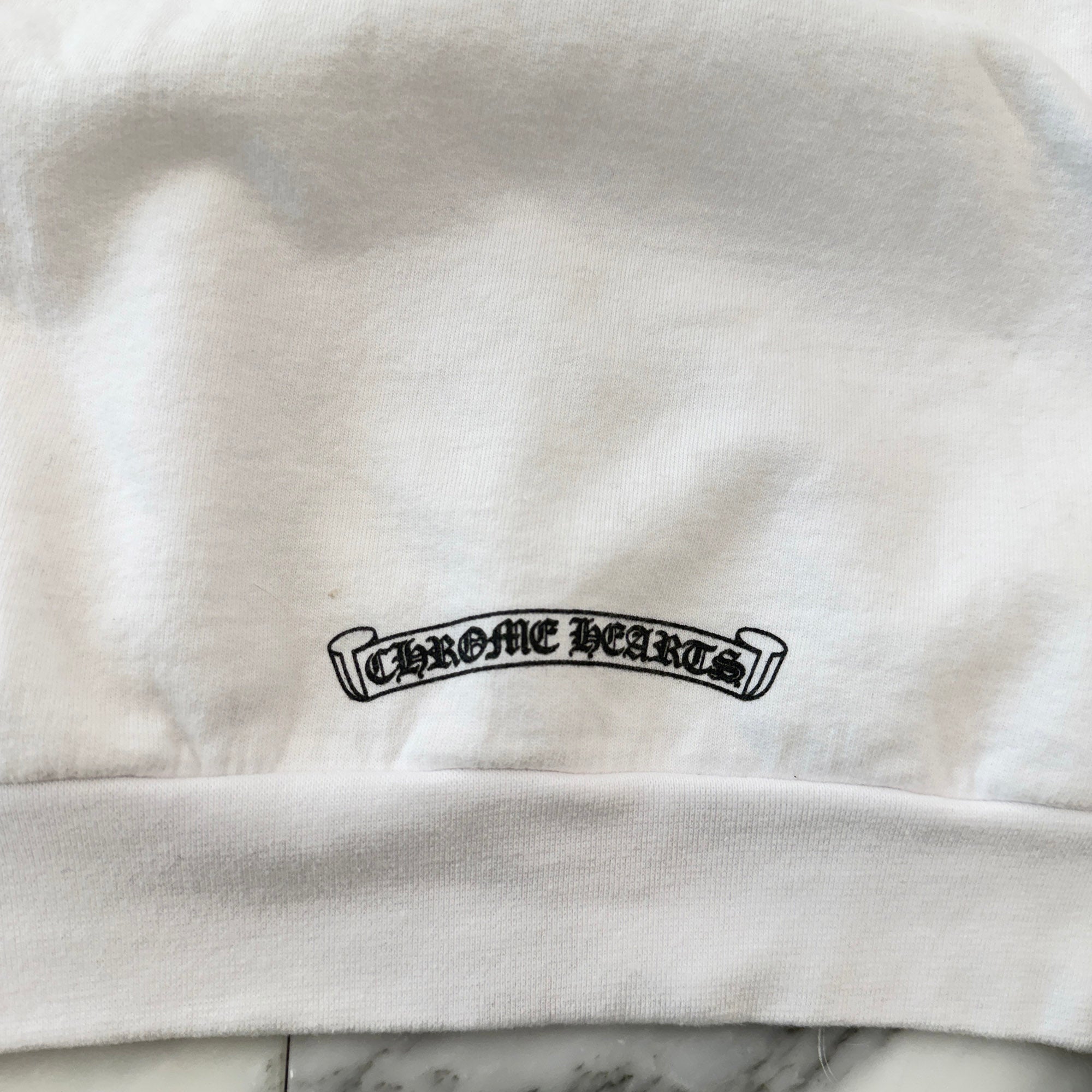 CHROME HEARTS × The Rolling Stones Lip & Tongue Print Pullover Hoodie Size L クロムハーツ × ローリングストーンズ リップ&タン プリント プルオーバーフーディ サイズL