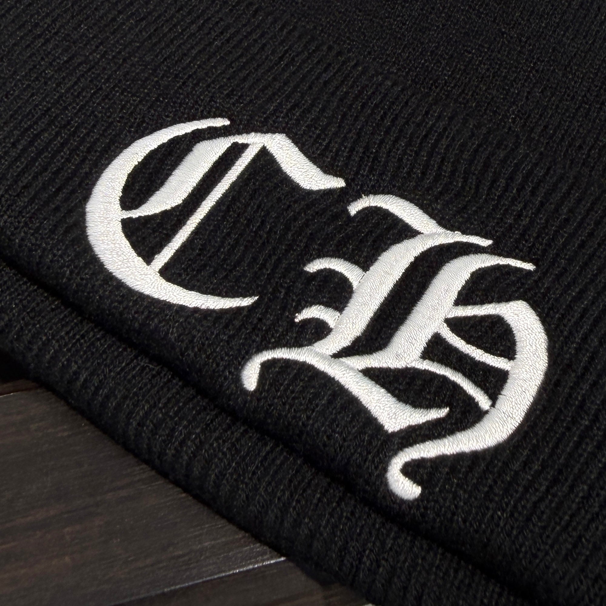 CHROME HEARTS CH Logo Embroidery Beanie Size ONE SIZE (22cm