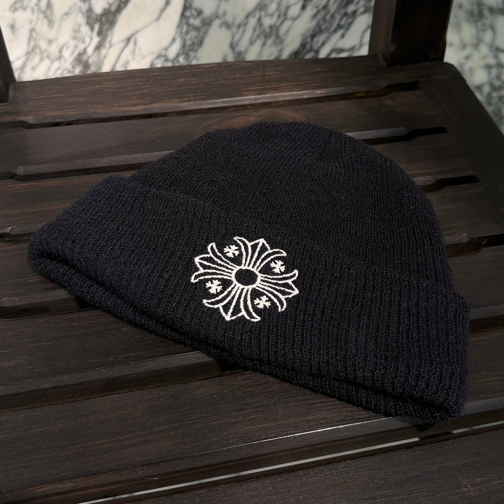 CHROME HEARTS CH Plus FUCK YOU WOOL WATCH CAP クロムハーツ CHプラス ファックユー ウール ウォッチキャップ ビーニー