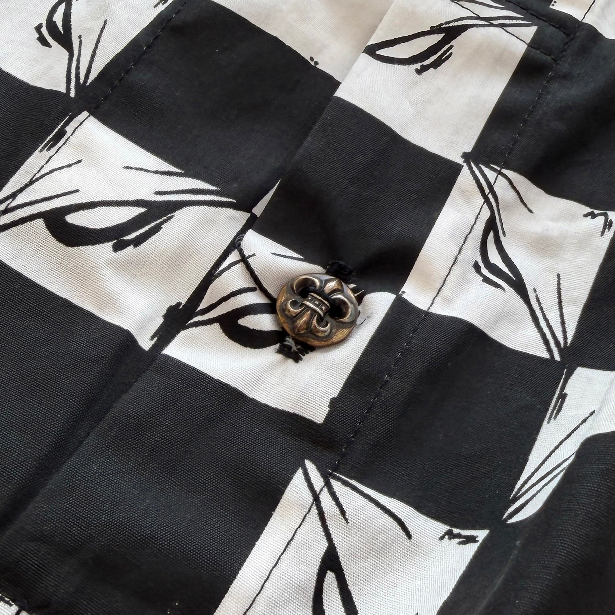 CHROME HEARTS × MATTY BOY BS Flare Button 99 Eyes Boxers Shorts Size L クロムハーツ×マッティボーイ BS フレアボタン 99アイズ ボクサーショーツ サイズL