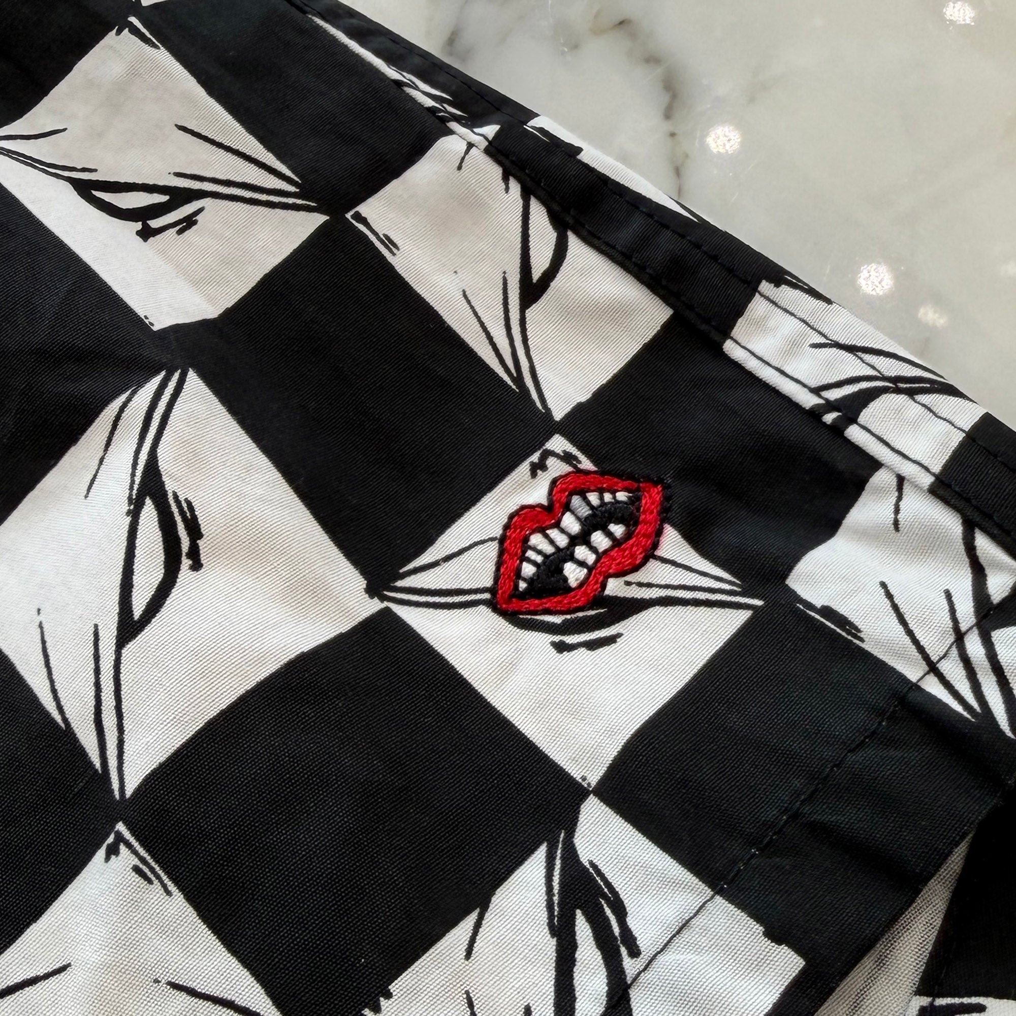 CHROME HEARTS × MATTY BOY BS Flare Button 99 Eyes Boxers Shorts Size L クロムハーツ×マッティボーイ BS フレアボタン 99アイズ ボクサーショーツ サイズL