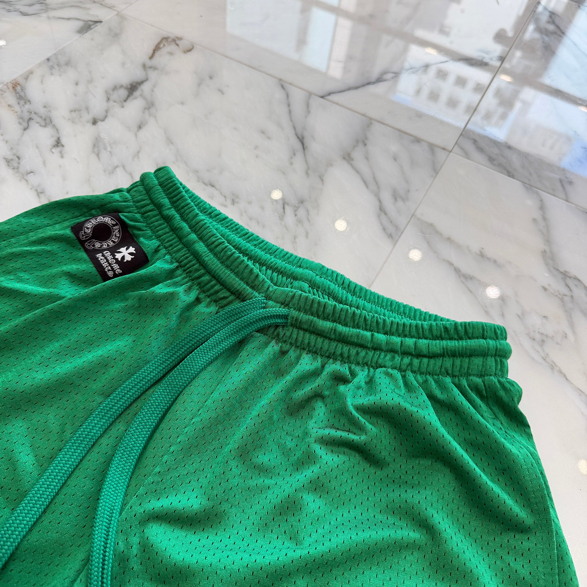 CHROME HEARTS Mesh Varsity Shorts Size S クロムハーツ メッシュ ヴァーシティー ショーツ サイズS