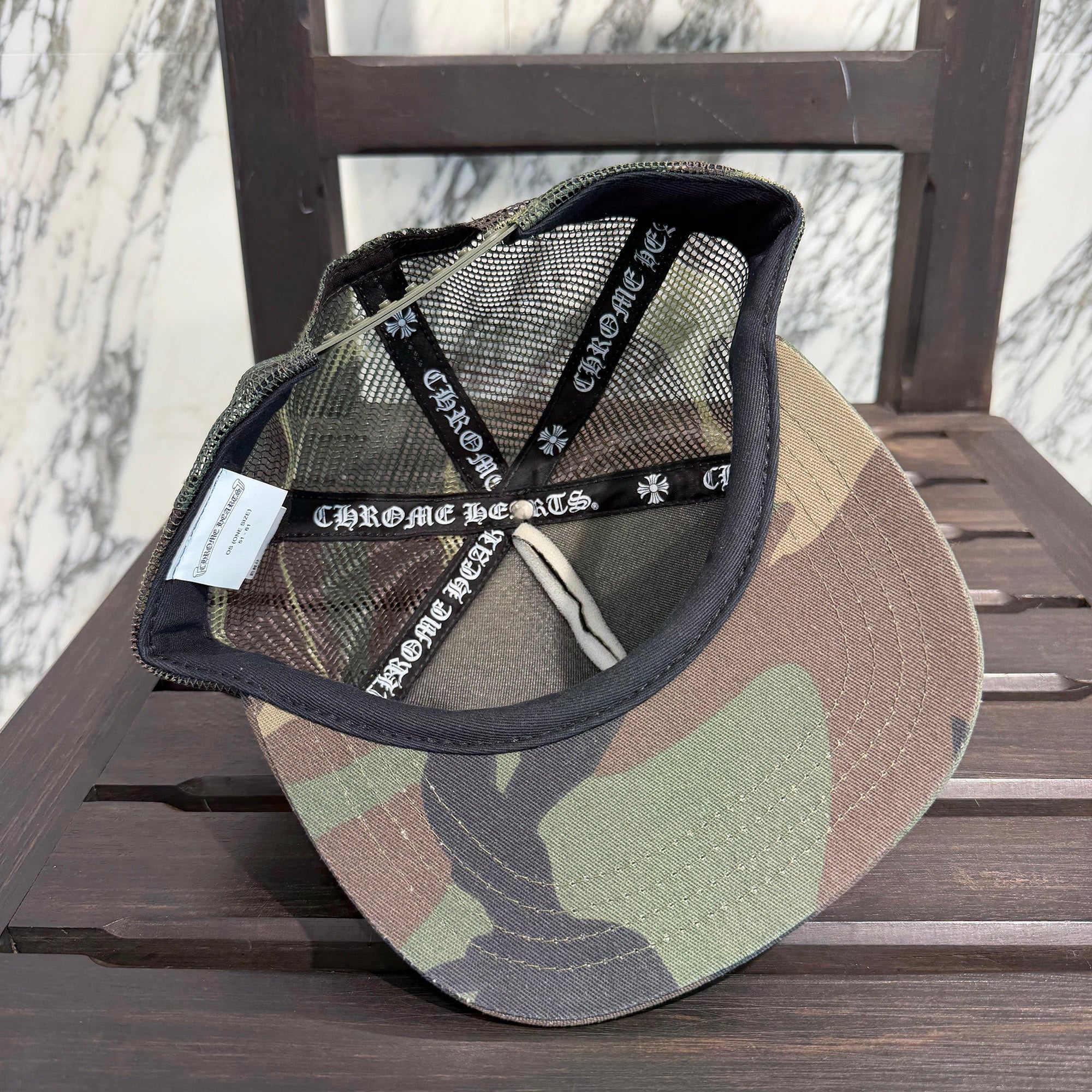 CHROME HEARTS Hollywood Limited Camo Mesh Trucker Cap Size ONE SIZE (51-61) クロムハーツ ハリウッド限定 カモメッシュ トラッカーキャップ サイズONE SIZE (51-61)