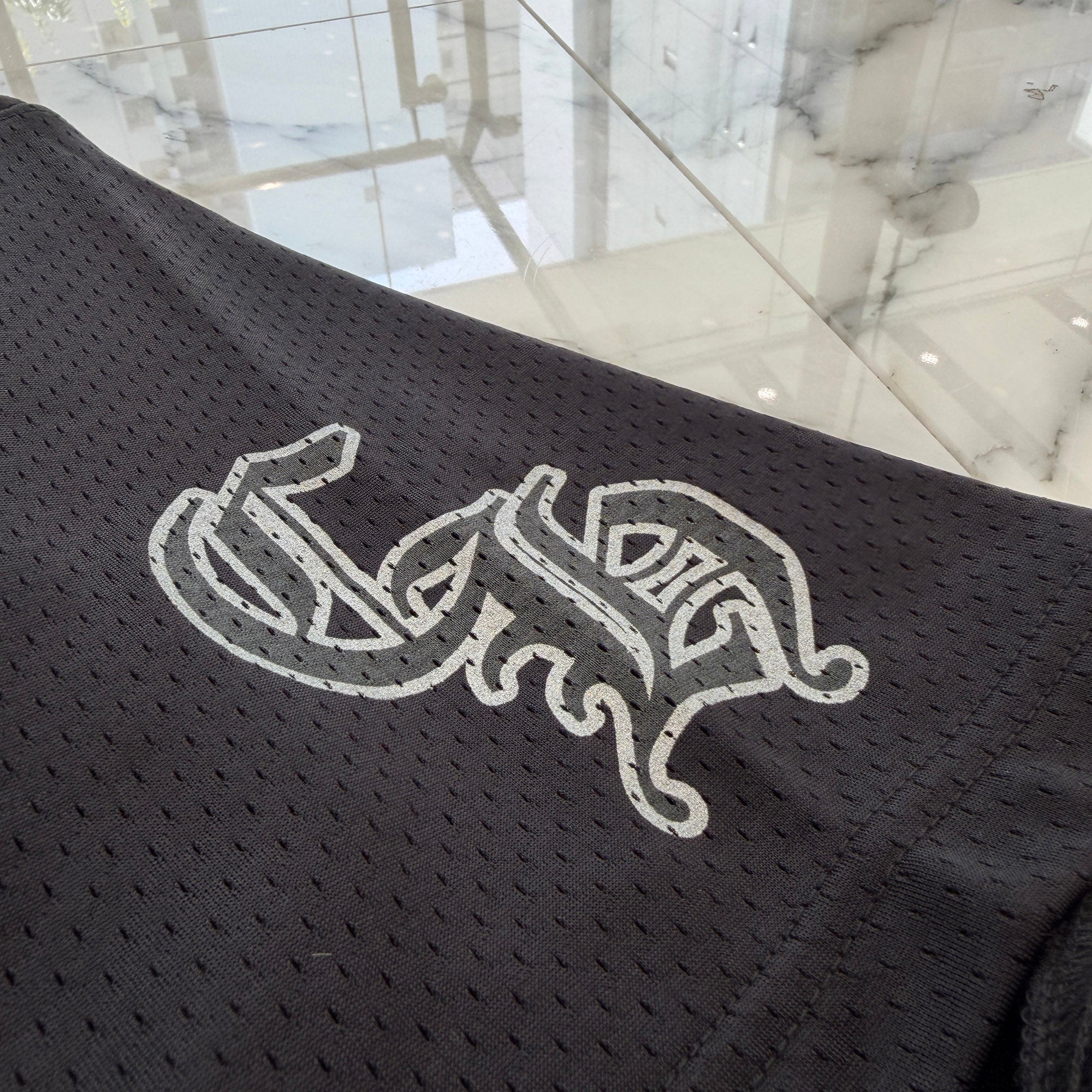 CHROME HEARTS Mesh Warm Up Jersey Size XL クロムハーツ メッシュウォームアップジャージー サイズXL