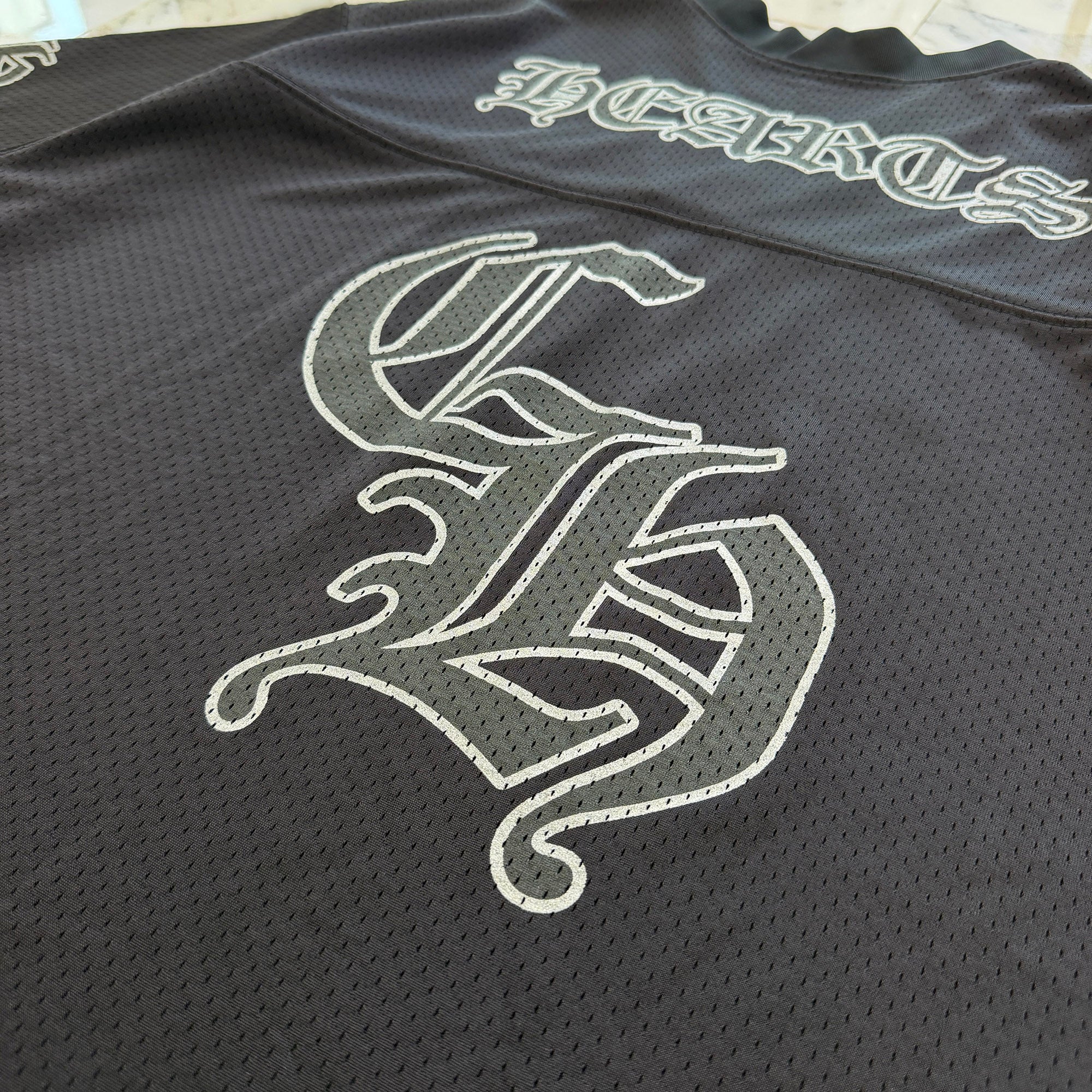 CHROME HEARTS Mesh Warm Up Jersey Size XL クロムハーツ メッシュウォームアップジャージー サイズXL