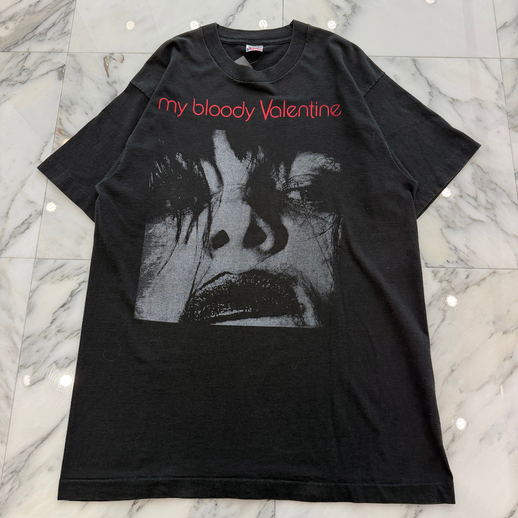 Vintage 90's My Bloody Valentine "Feed Me With Your Kiss" FRUIT OF THE LOOM S/S Tee Size L ヴィンテージ 90's マイ ブラッディ ヴァレンタイン フィード ミー・ウィズ ユア キス フルーツオブザルーム社製Tシャツ サイズL