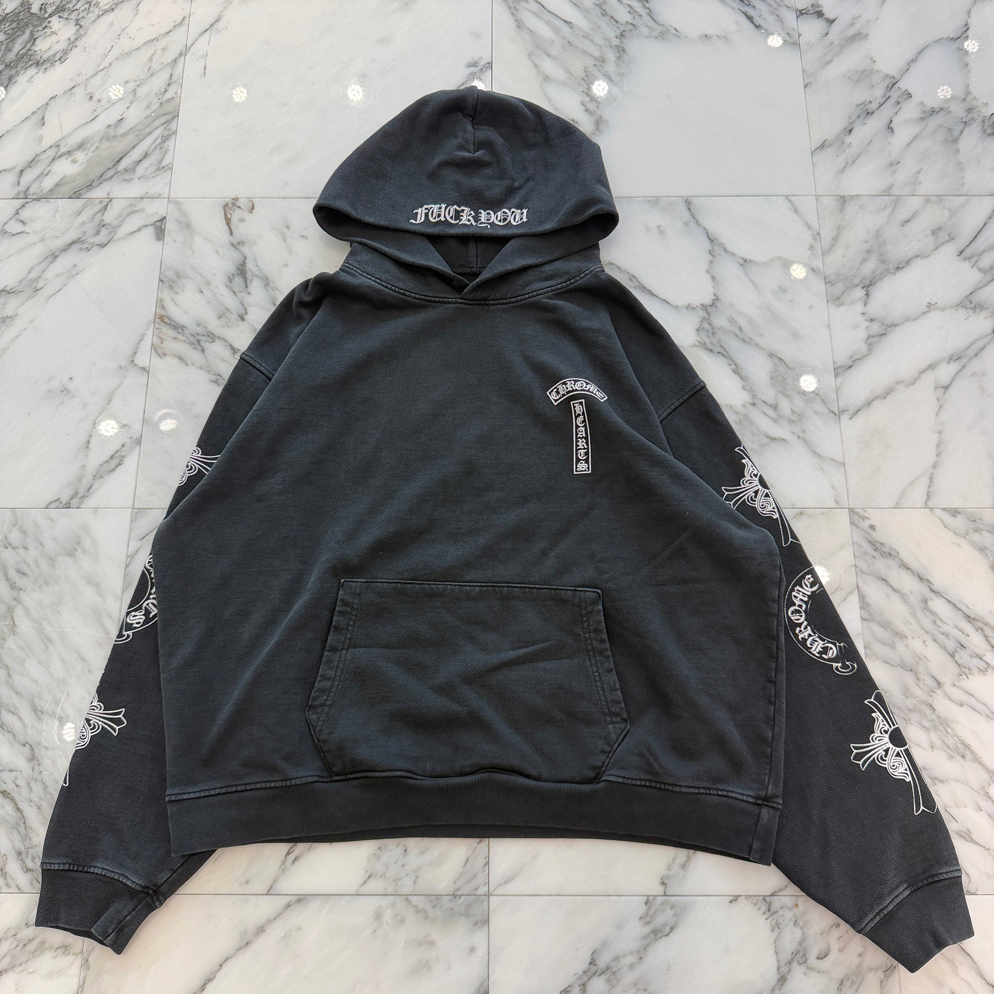 CHROME HEARTS Soap & Water Pullover Hoodie Size XL クロムハーツ ソープアンドウォーター プルオーバーフーディー サイズXL