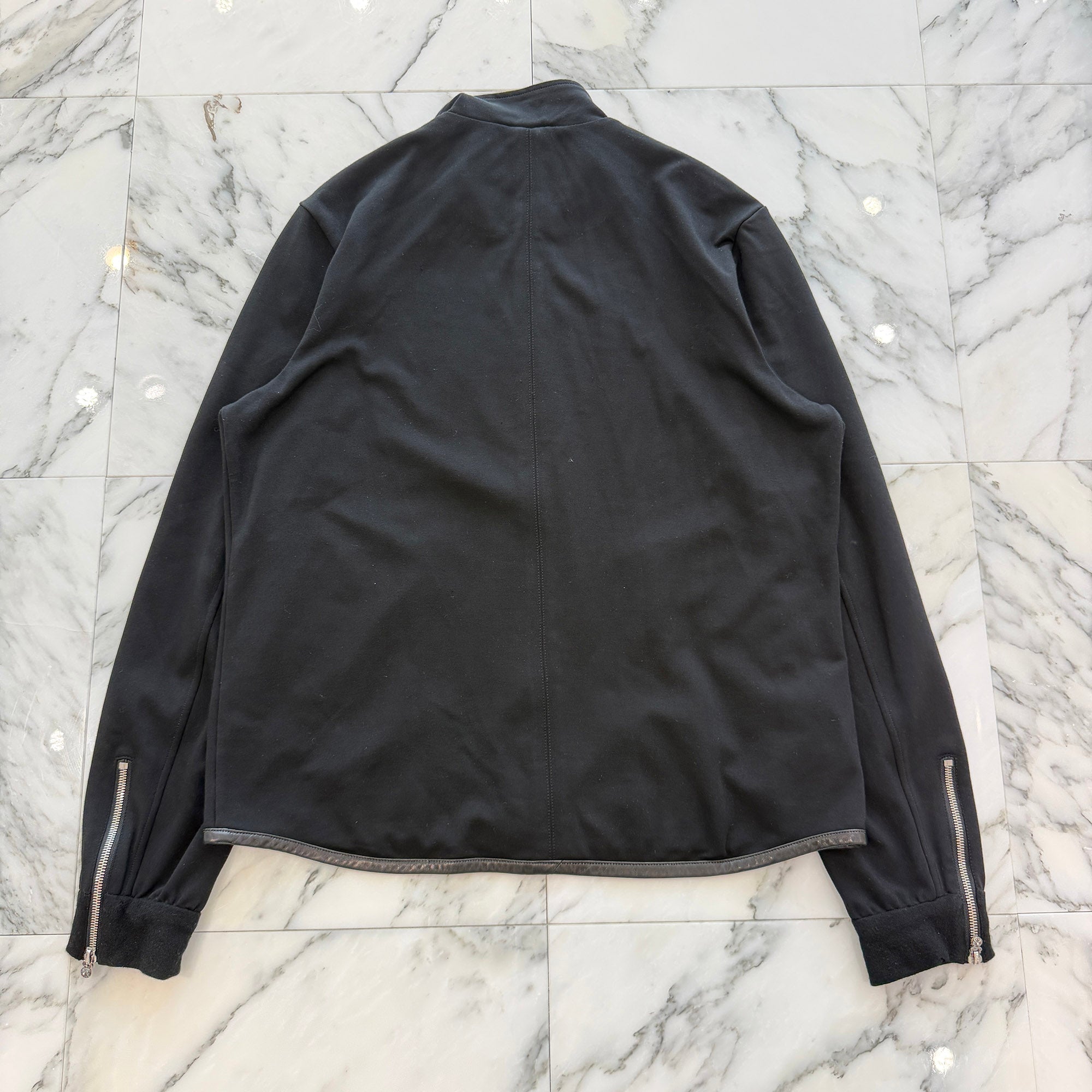 CHROME HEARTS Horseshoe Arm Logo Print Track Jacket Size L クロムハーツ ホースシュー トラック ジップアップ ジャケット サイズL