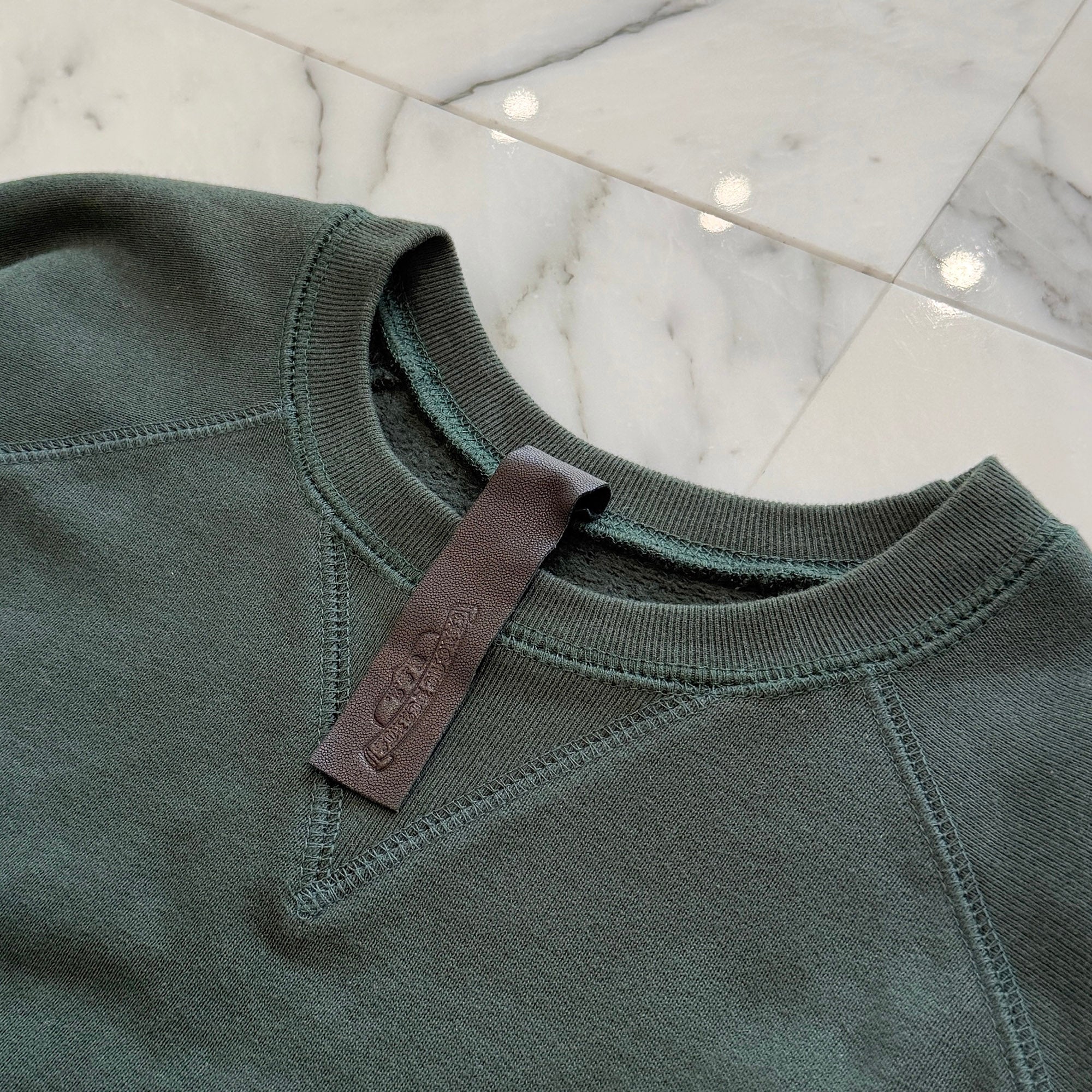 CHROME HEARTS Y NOT Lucky Patch SLO RIDE Crew Neck Sweat Shirt Size L クロムハーツ ワイノット ラッキーパッチ スローライド クルーネック スウェットシャツ サイズL