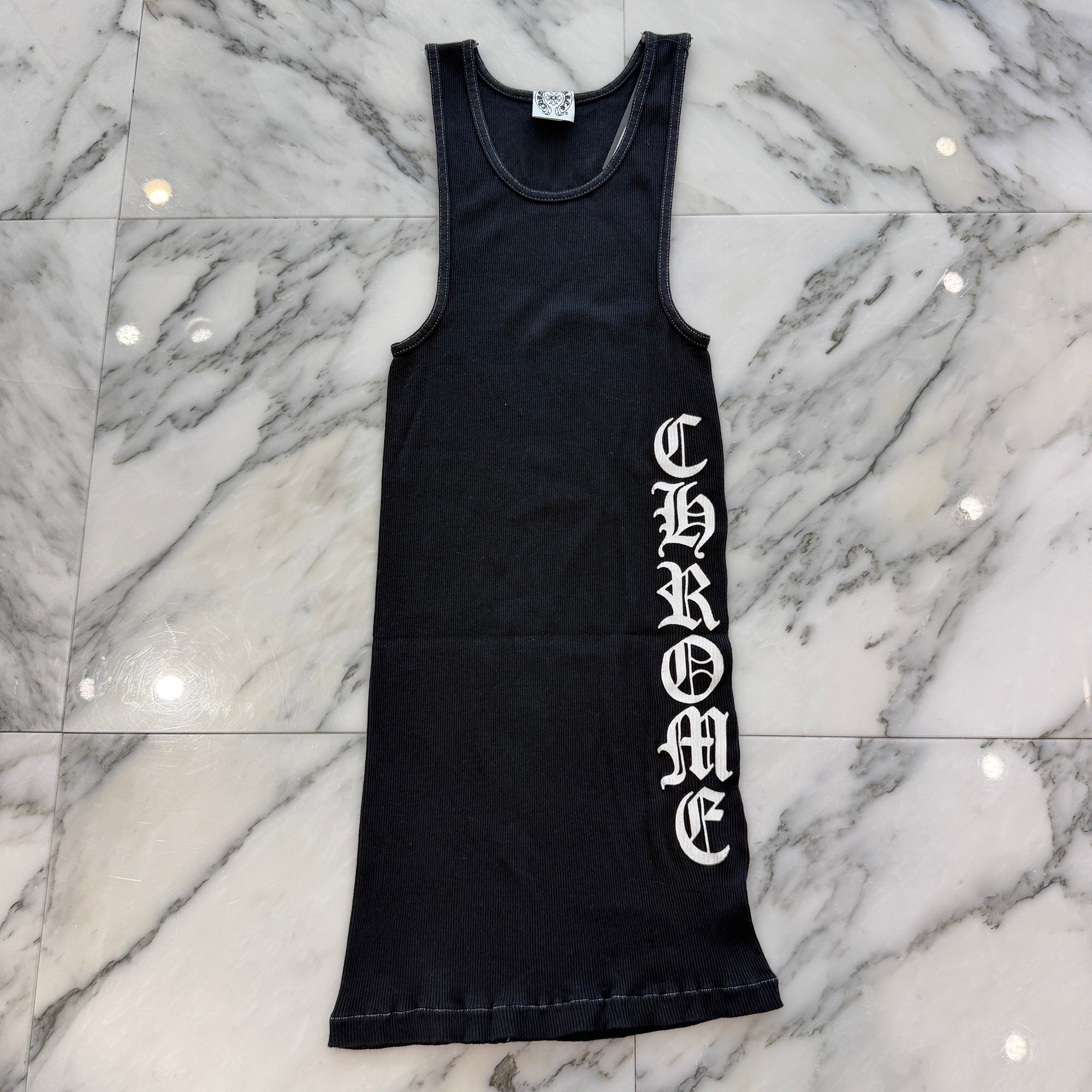 CHROME HEARTS Side Logo Fuck You Tank Top Size M クロムハーツ サイド ロゴ ファックユー タンクトップ サイズM
