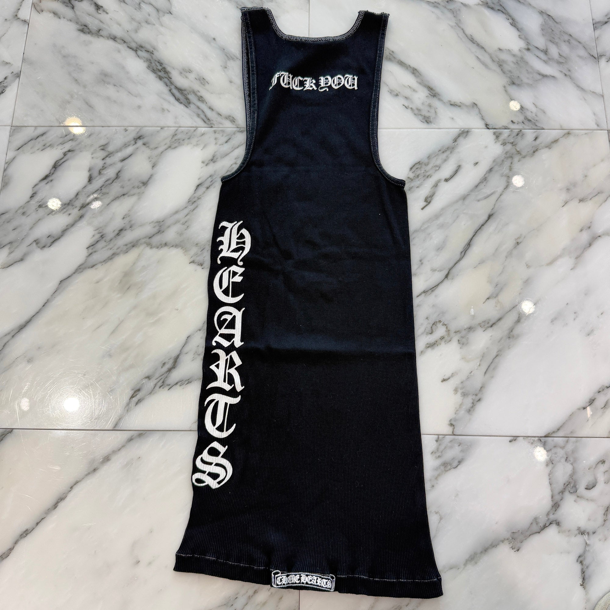 CHROME HEARTS Side Logo Fuck You Tank Top Size M クロムハーツ サイド ロゴ ファックユー タンクトップ サイズM