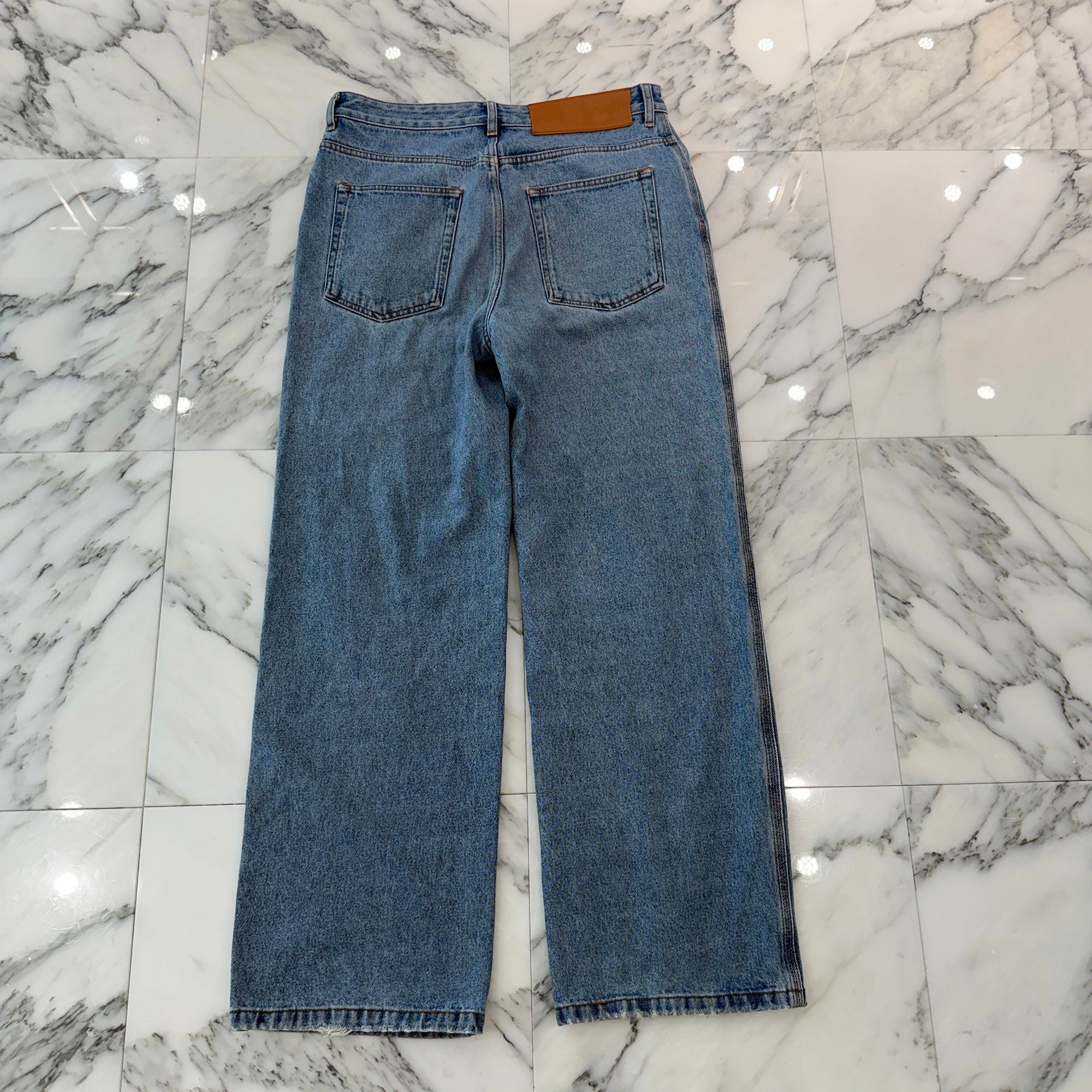 LOEWE 2023AW Anagram Baggy Jeans H526Y11X71 Size 50 ロエベ アナグラム バギー ジーンズ サイズ50