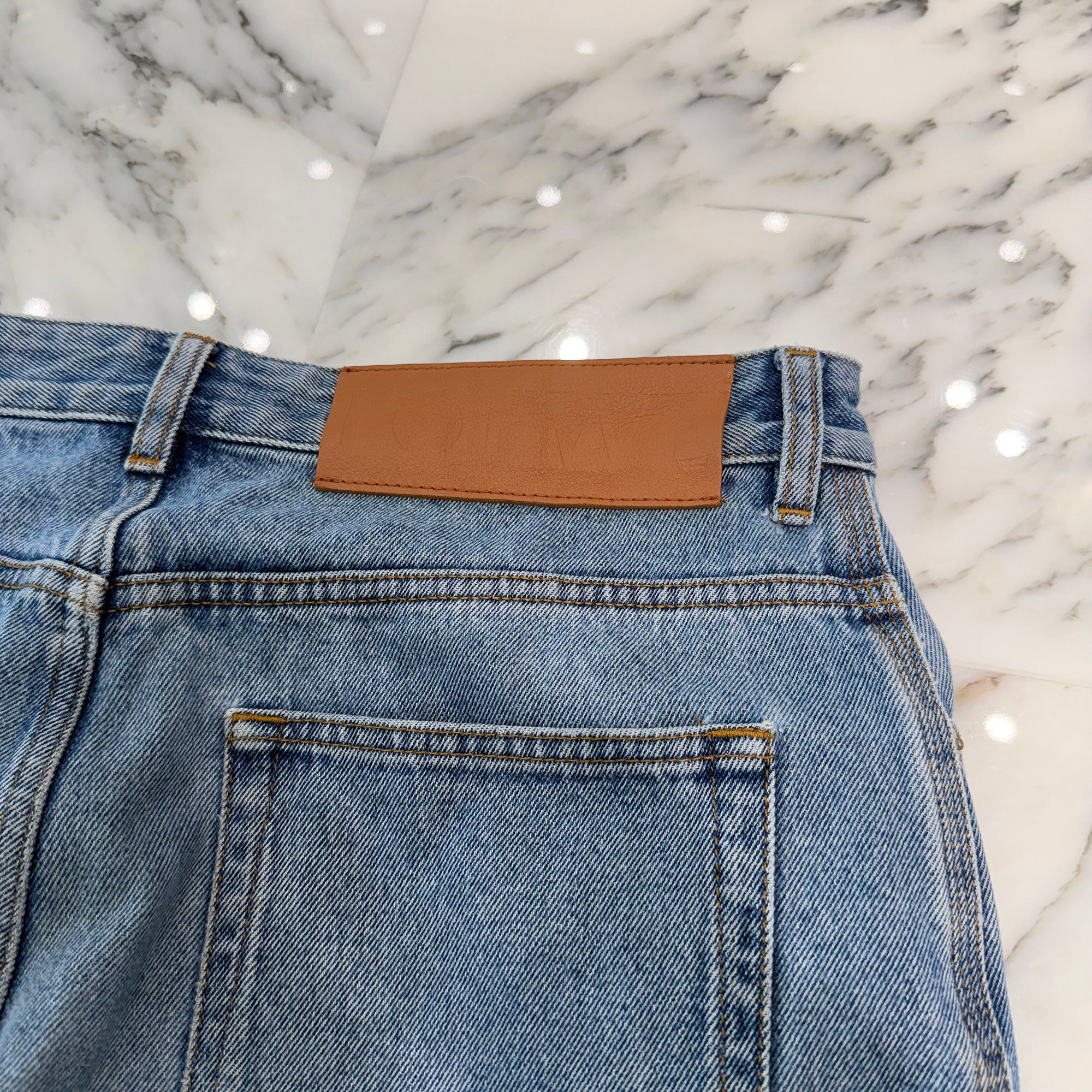 LOEWE 2023AW Anagram Baggy Jeans H526Y11X71 Size 50 ロエベ アナグラム バギー ジーンズ サイズ50