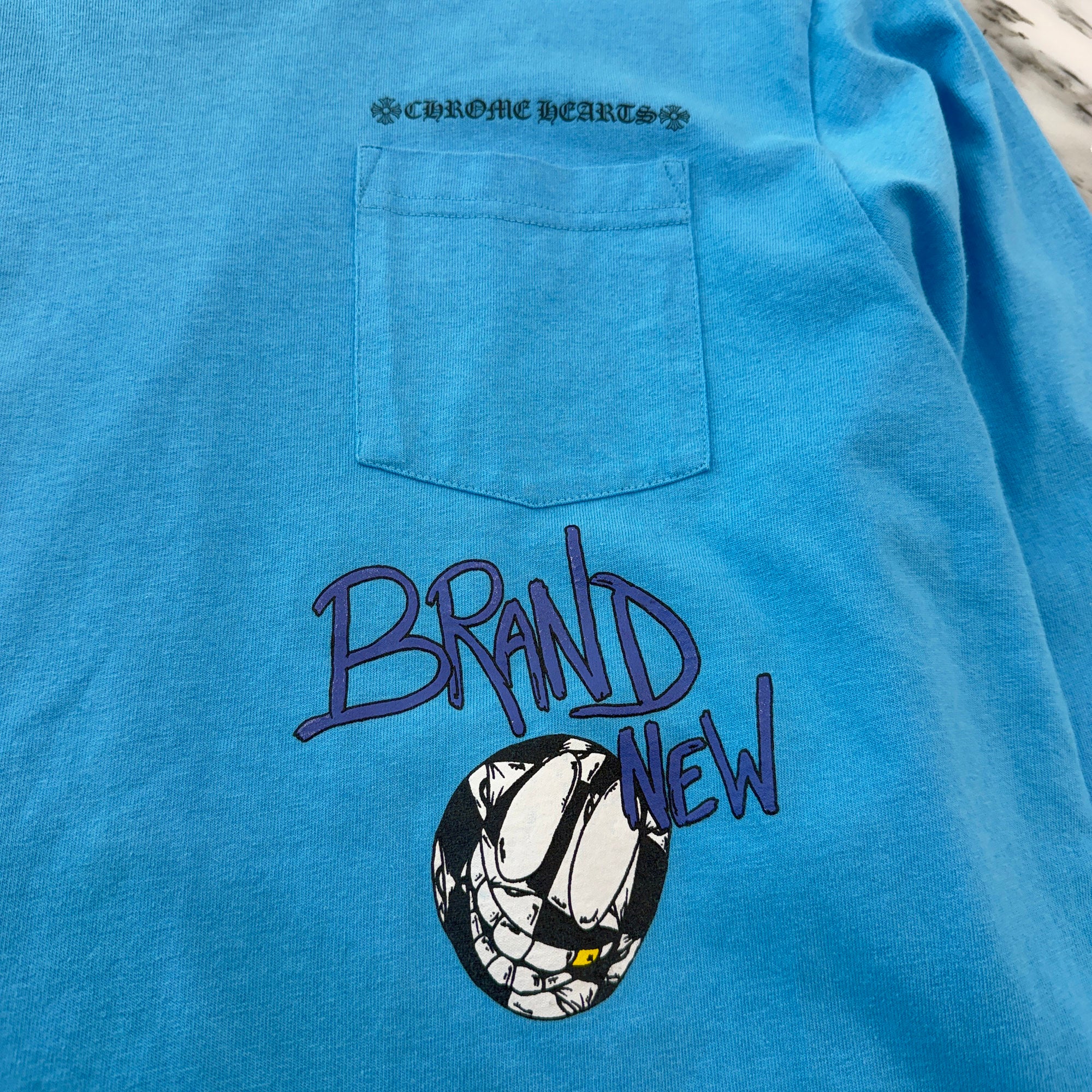 CHROME HEARTS × MATTY BOY 2024SS BRAIN NEW Long Sleeve Tee Size XL クロムハーツ × マッティボーイ ブレインニュー ロングスリーブTシャツ サイズXL