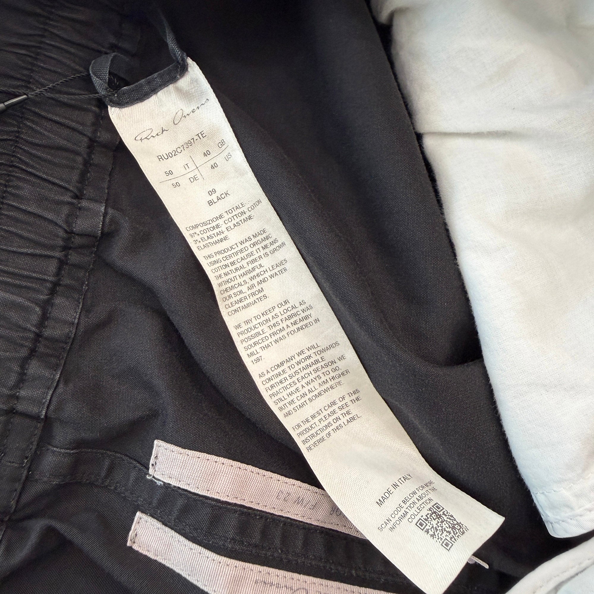 Rick Owens 2023AW Boxer Woven Shorts RU02C7397-TE Size 40 リックオウエンス ボクサーズ ウーブン ショーツ サイズ40
