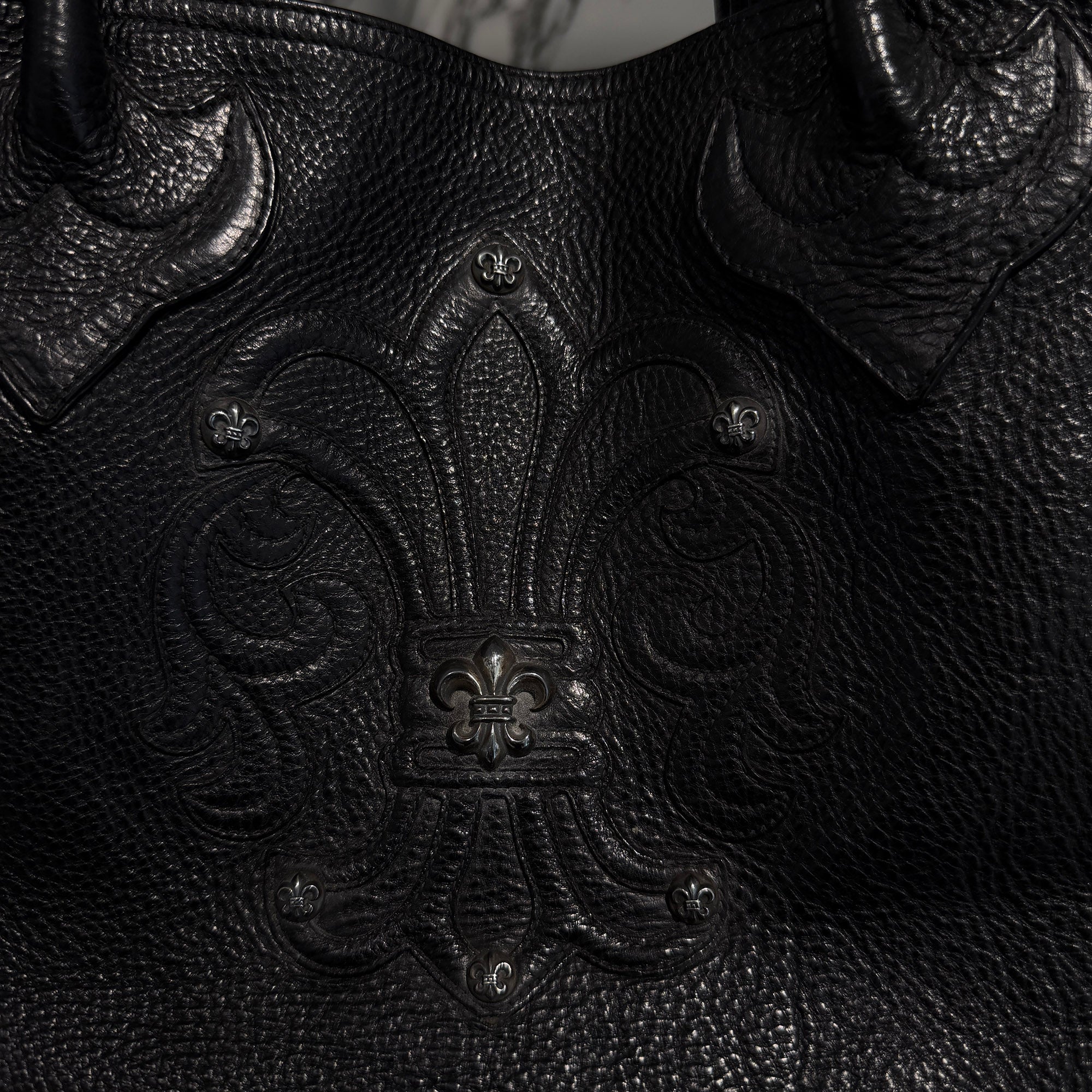 CHROME HEARTS BS Flare FS Leather Tote Bag クロムハーツ BSフレア FS レザートートバッグ