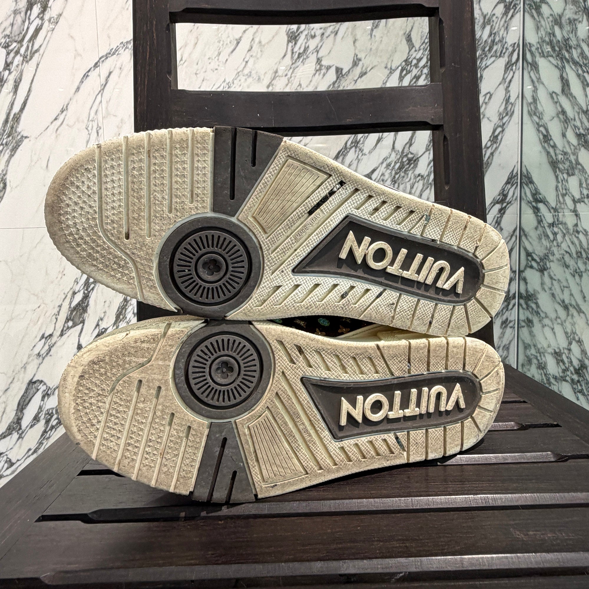 LOUIS VUITTON × Tyler The Creator 2024SS Monogram LV Trainer Sneakers "Moca" 1ACXB1 Size 8 1/2 (約27.0cm) ルイ・ヴィトン × タイラー ザ クリエイター モノグラム LVトレーナー スニーカー "モカ" 8 1/2 (約27.0cm)