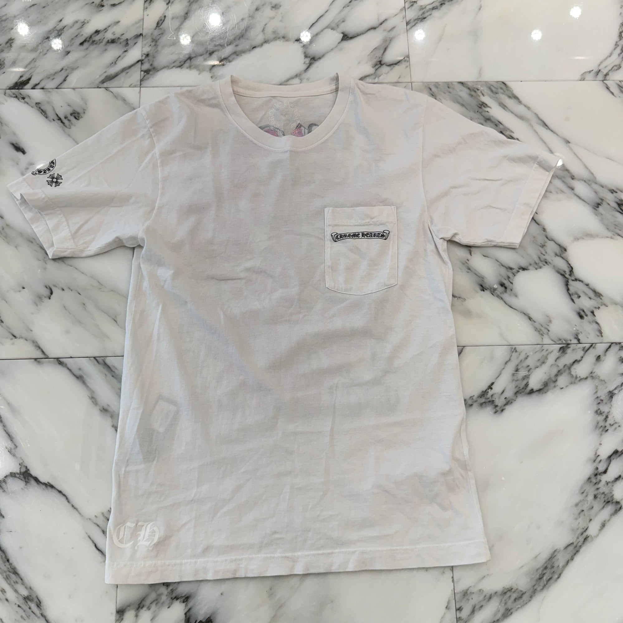 CHROME HEARTS Dagger Eye Chart Tee Size M クロムハーツ ダガーアイチャート Tシャツ サイズM
