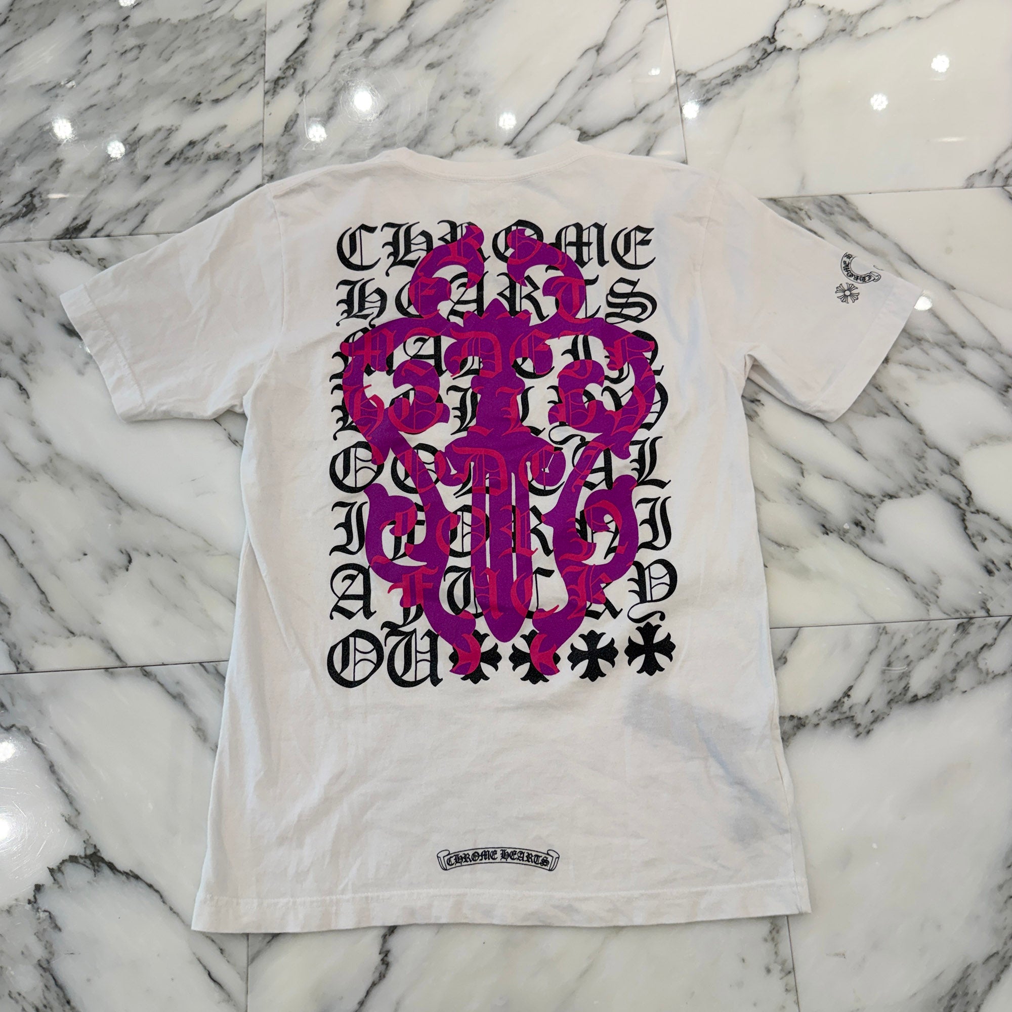 CHROME HEARTS Dagger Eye Chart Tee Size M クロムハーツ ダガーアイチャート Tシャツ サイズM