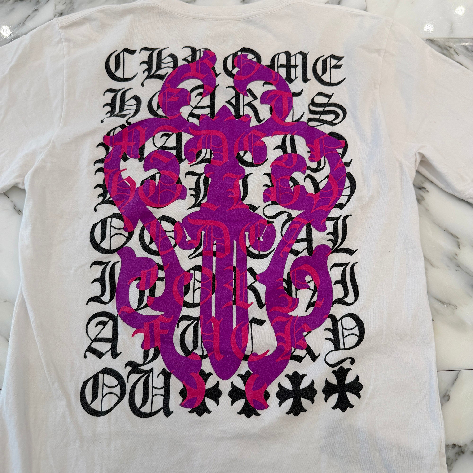 CHROME HEARTS Dagger Eye Chart Tee Size M クロムハーツ ダガーアイチャート Tシャツ サイズM