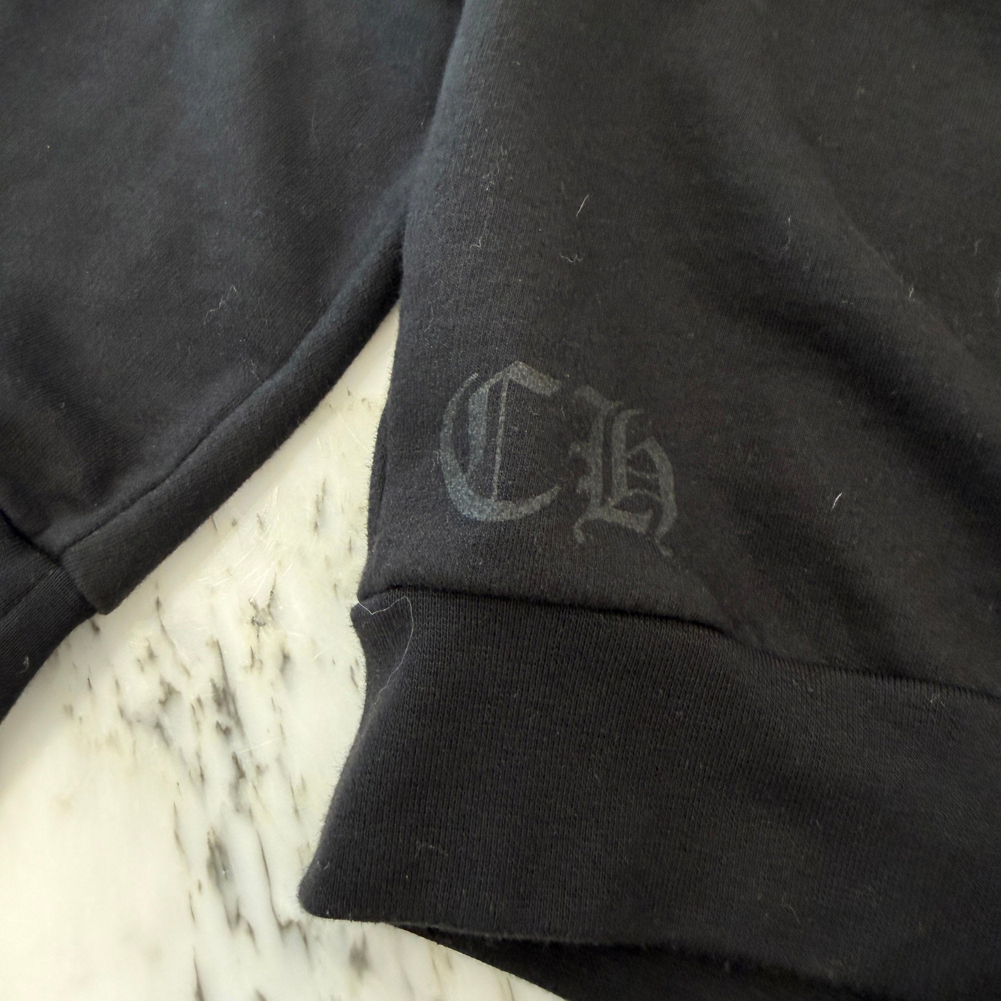 CHROME HEARTS Neck Logo Crewneck Sweatshirt Size L クロムハーツ ネックロゴクルーネックスウェットシャツ サイズL