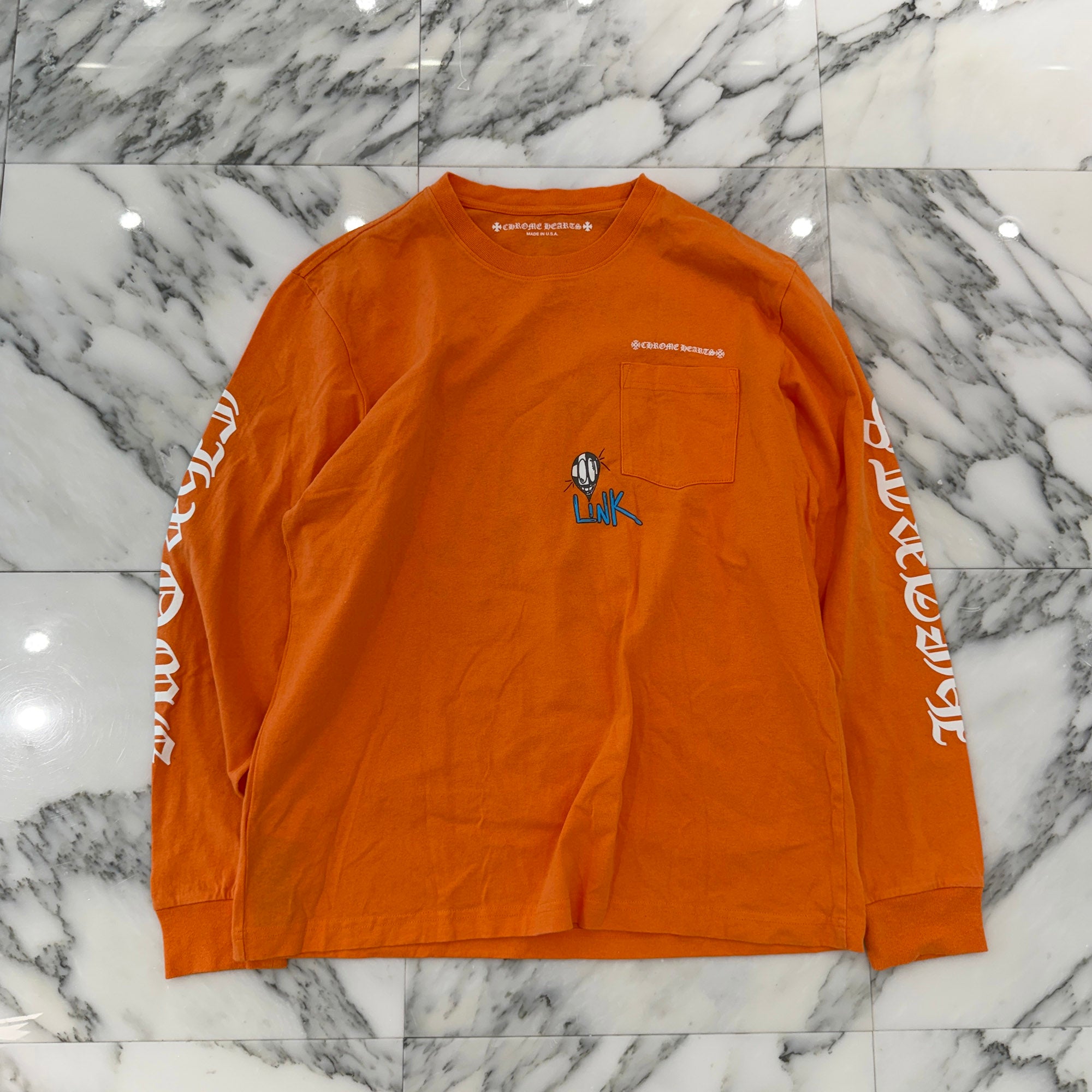 CHROME HEARTS × MATTY BOY 2021SS PPO LINK BUILD Long Sleeve Tee Size XL クロムハーツ × マッティボーイ リンクビルド ロングスリーブTシャツ サイズXL