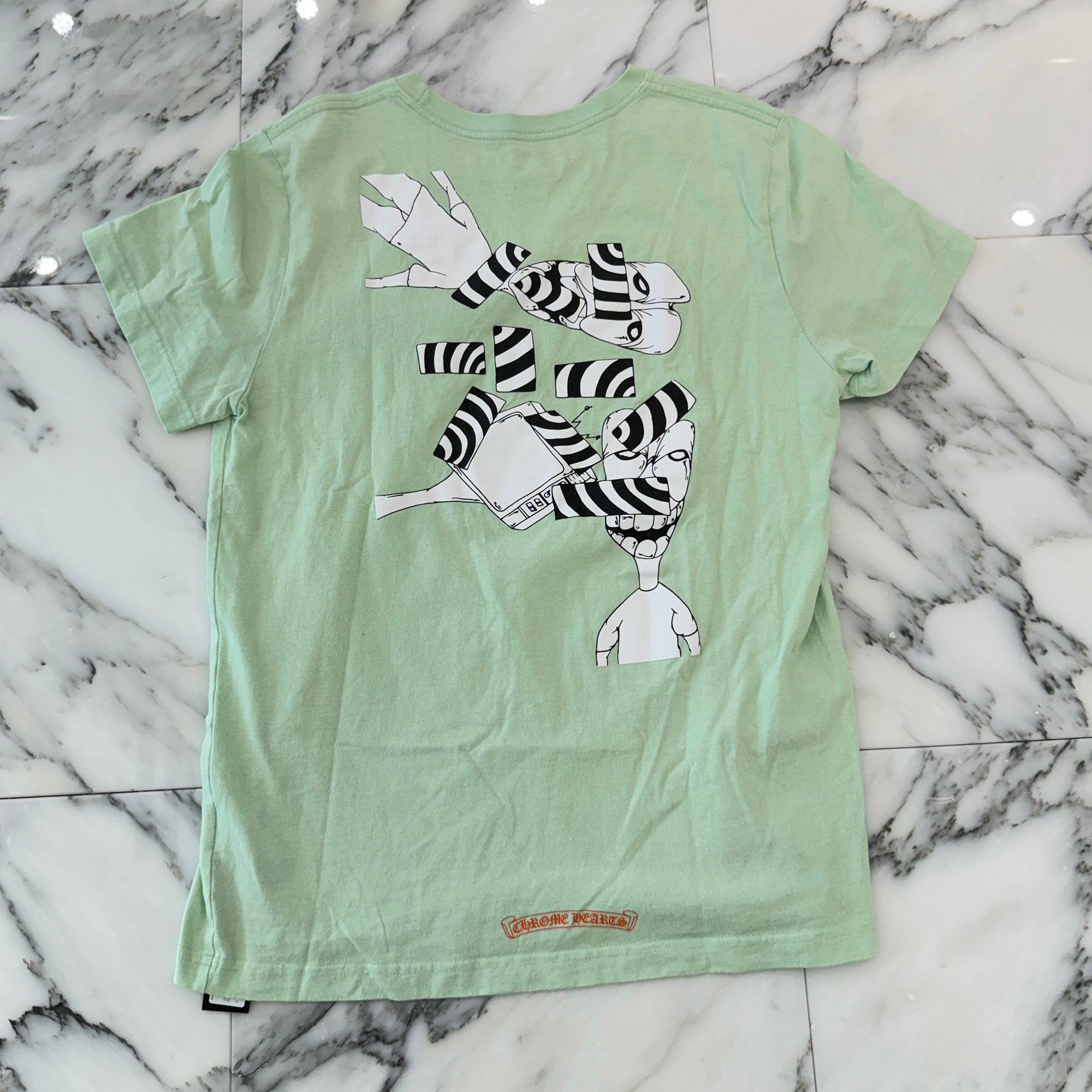 CHROME HEARTS × MATTY BOY PPO SEAFORM GRN Tee Size M クロムハーツ × マッティボーイ PPO シーフォーム Tシャツ サイズM