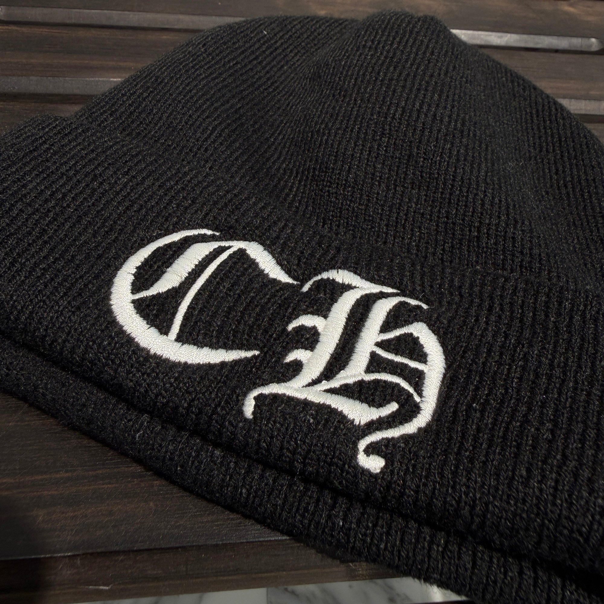 CHROME HEARTS CH Logo Embroidery Beanie クロムハーツ CHロゴ刺繍ビーニー