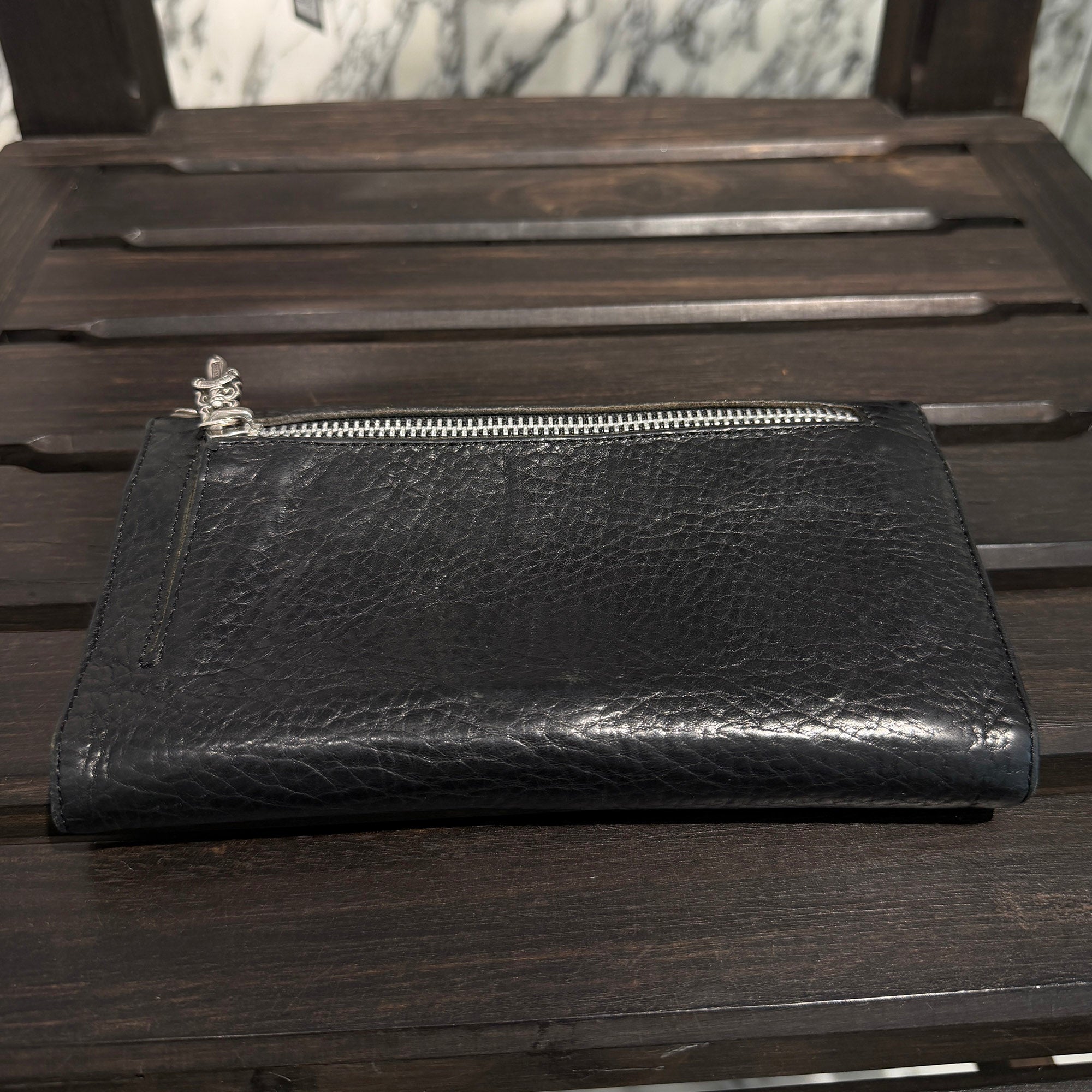 CHROME HEARTS Wave Cross Ball Wallet クロムハーツ ウェーブクロスボール ウォレット