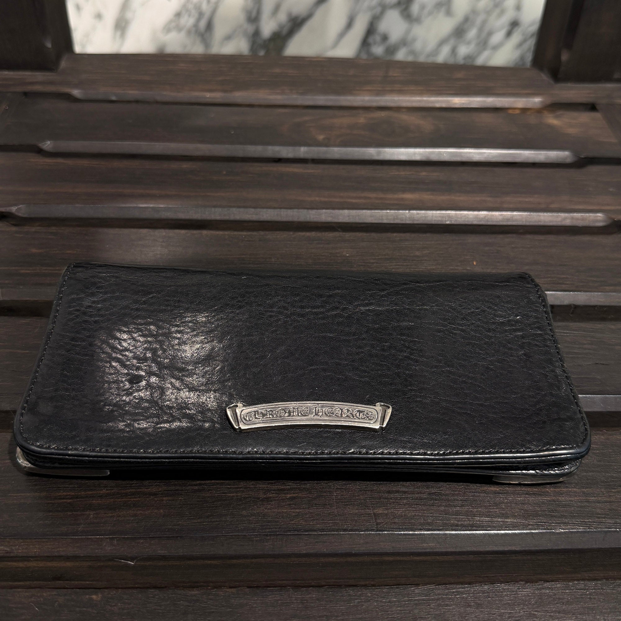 CHROME HEARTS Long Single Fold Chips Wallet クロムハーツ ロング シングルフォールド チップス ウォレット