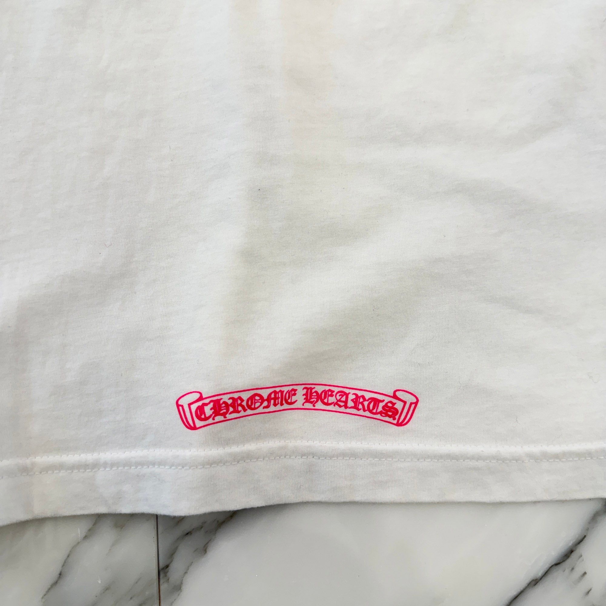 CHROME HEARTS 2025AW Pink Horseshoe Tee Size M クロムハーツ ピンク ホースシュー Tシャツ サイズM