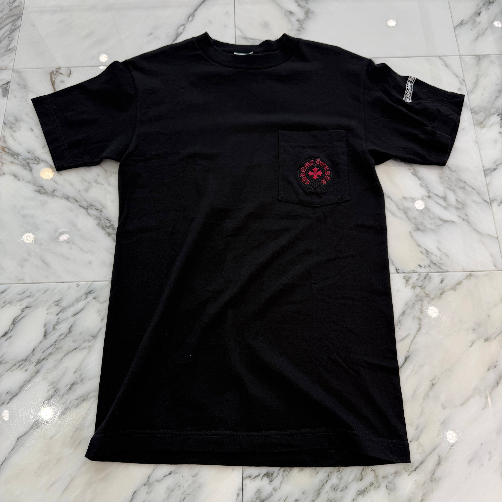 CHROME HEARTS Horseshoe Embroidery Tee Size S クロムハーツ ホースシュー刺繍 Tシャツ サイズS