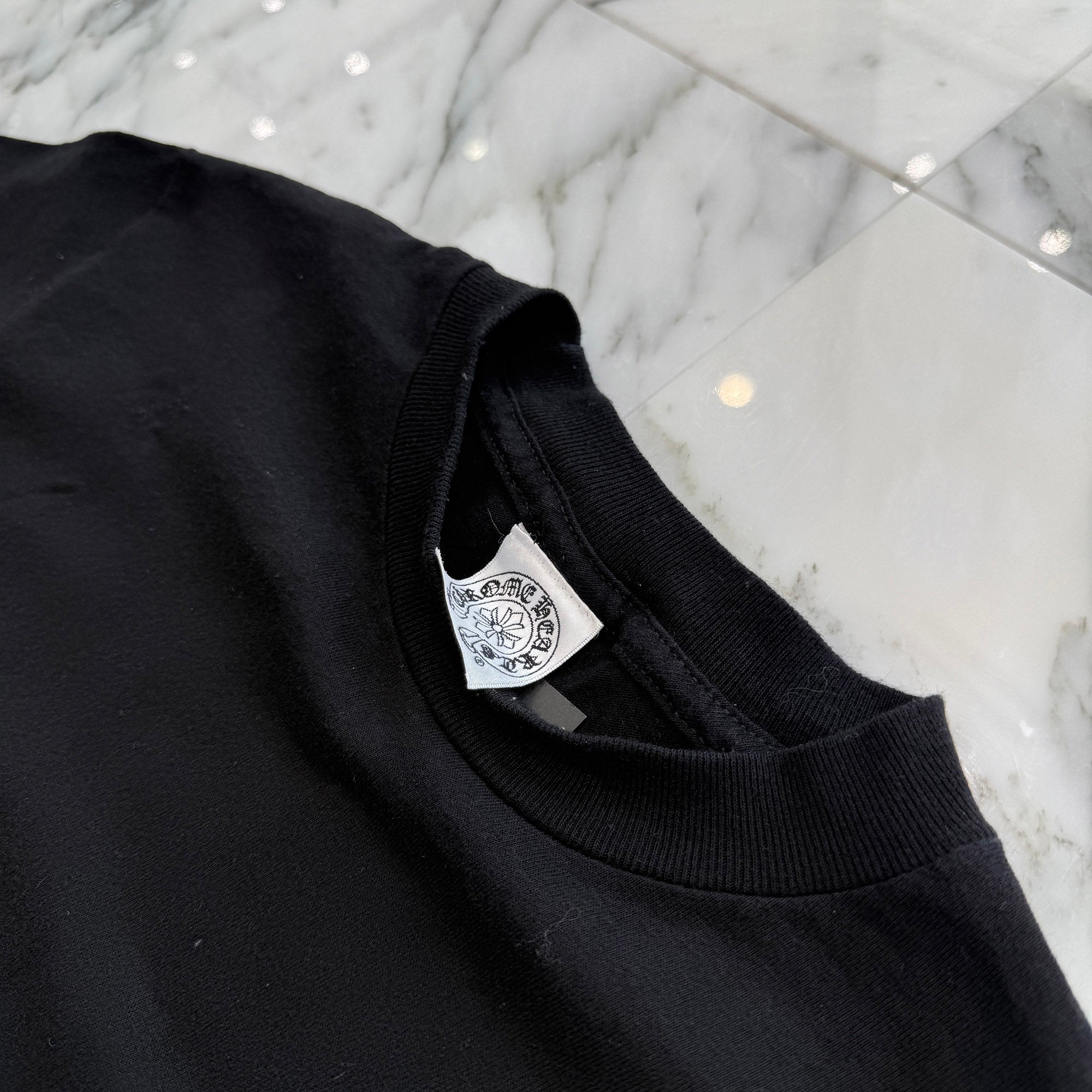 CHROME HEARTS Horseshoe Embroidery Tee Size S クロムハーツ ホースシュー刺繍 Tシャツ サイズS