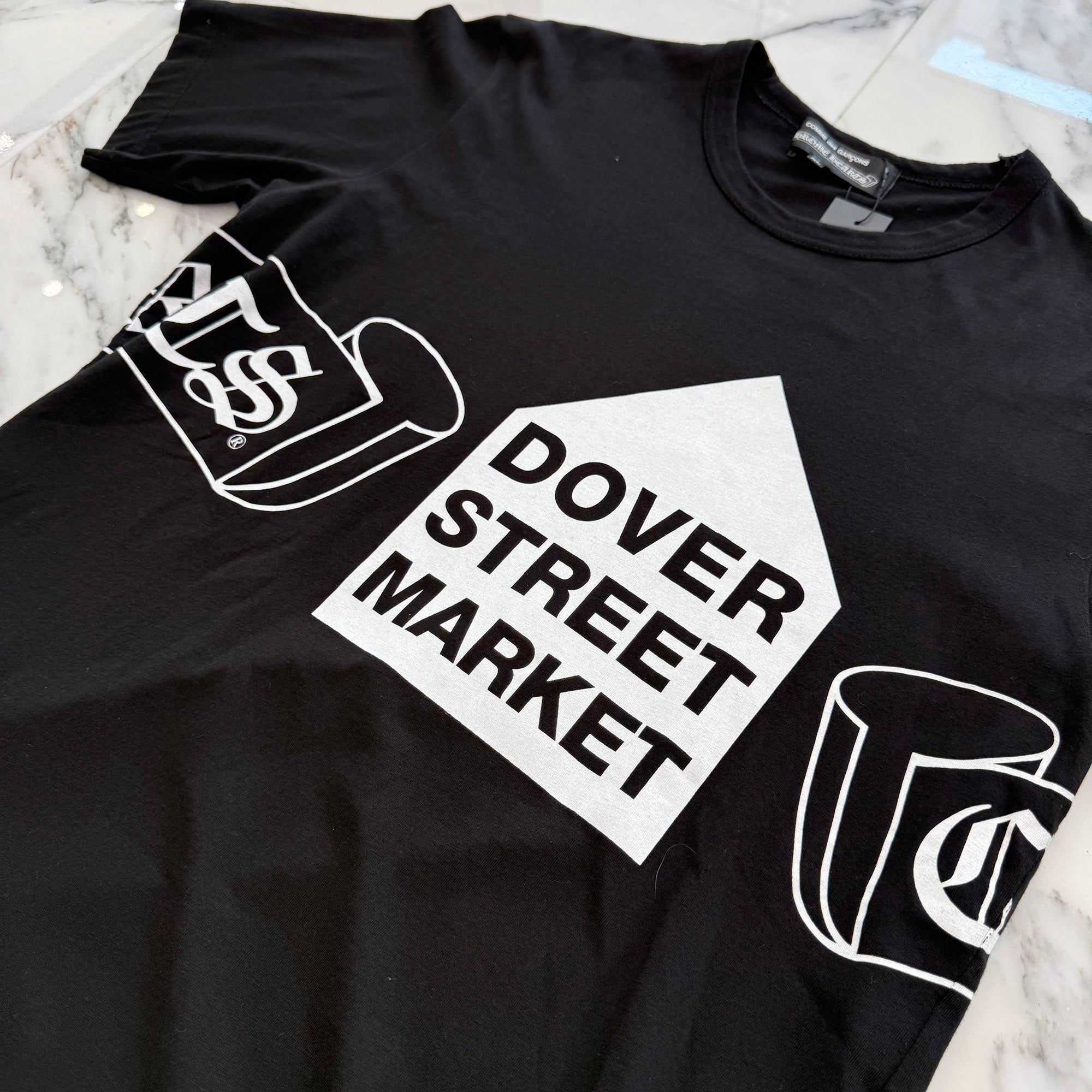 CHROME HEARTS × COMME des GARCONS Dover Street Market Tee Size XL クロムハーツ × コムデギャルソン ドーバーストリート マーケット Tシャツ サイズXL