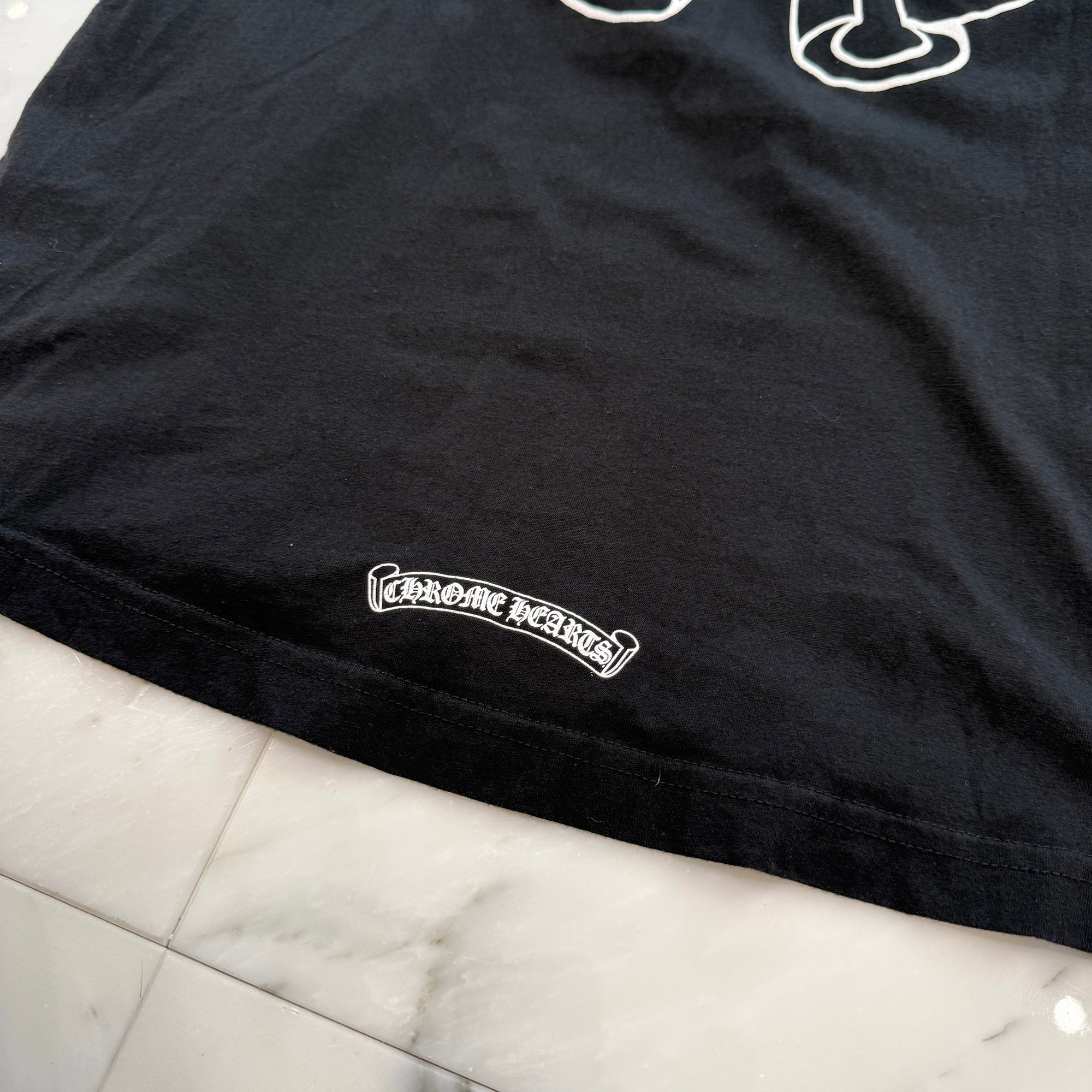 CHROME HEARTS × The Rolling Stones Lip＆Tongue Horseshoe Tee Size M クロムハーツ × ザローリングストーンズ リップアンドタン ホースシュー Tシャツ サイズM